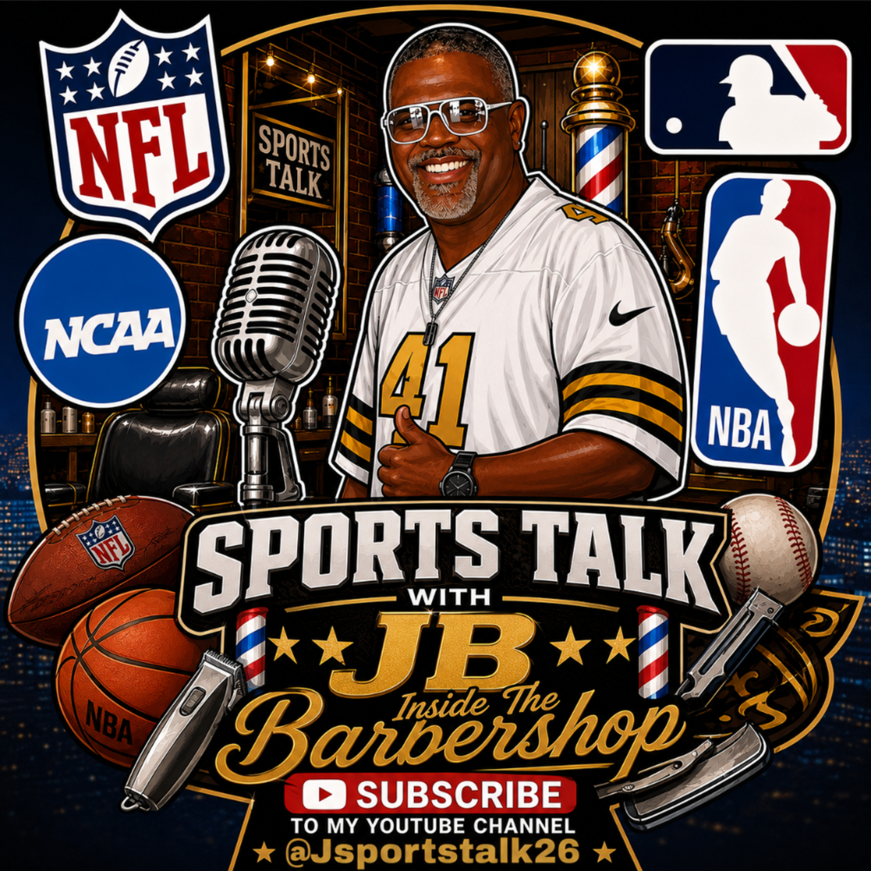 🏀🎙️ Sports Talk with JB Inside The Barbershop – Episode 1We're breaking down our Pre-NBA Finals p