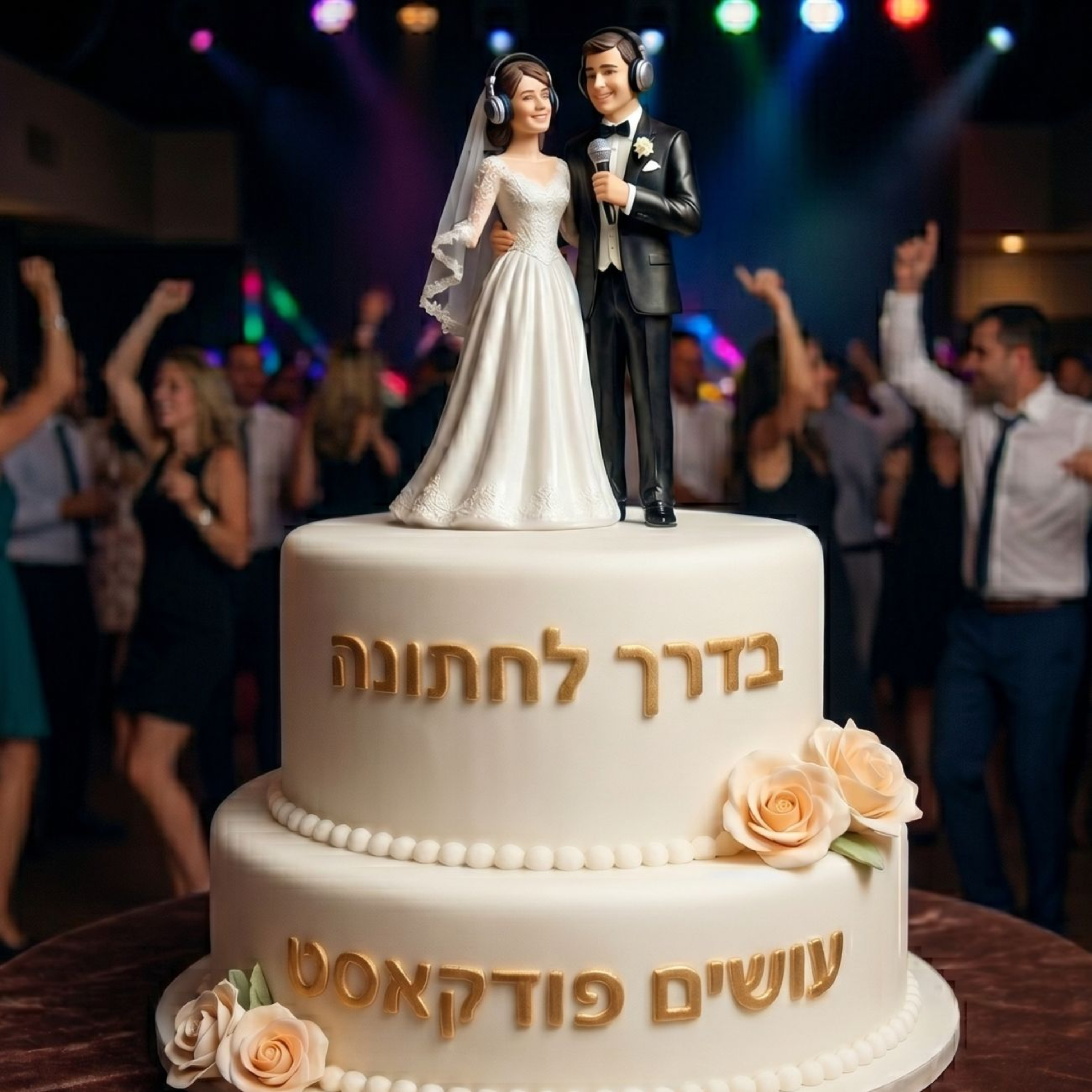 בדרך לחתונה עושים פודקאסט