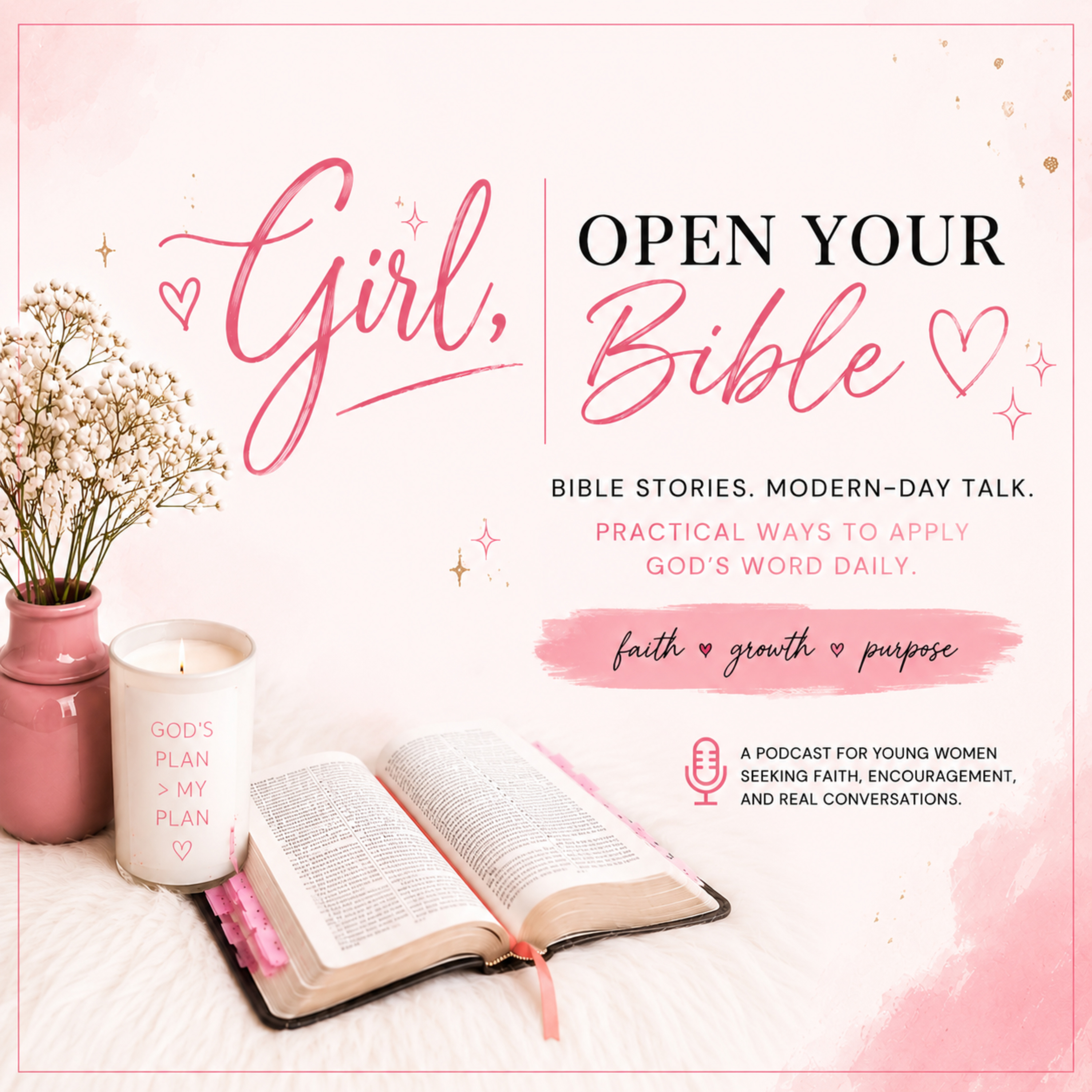 Girl, Open Your Bible podcast artwork