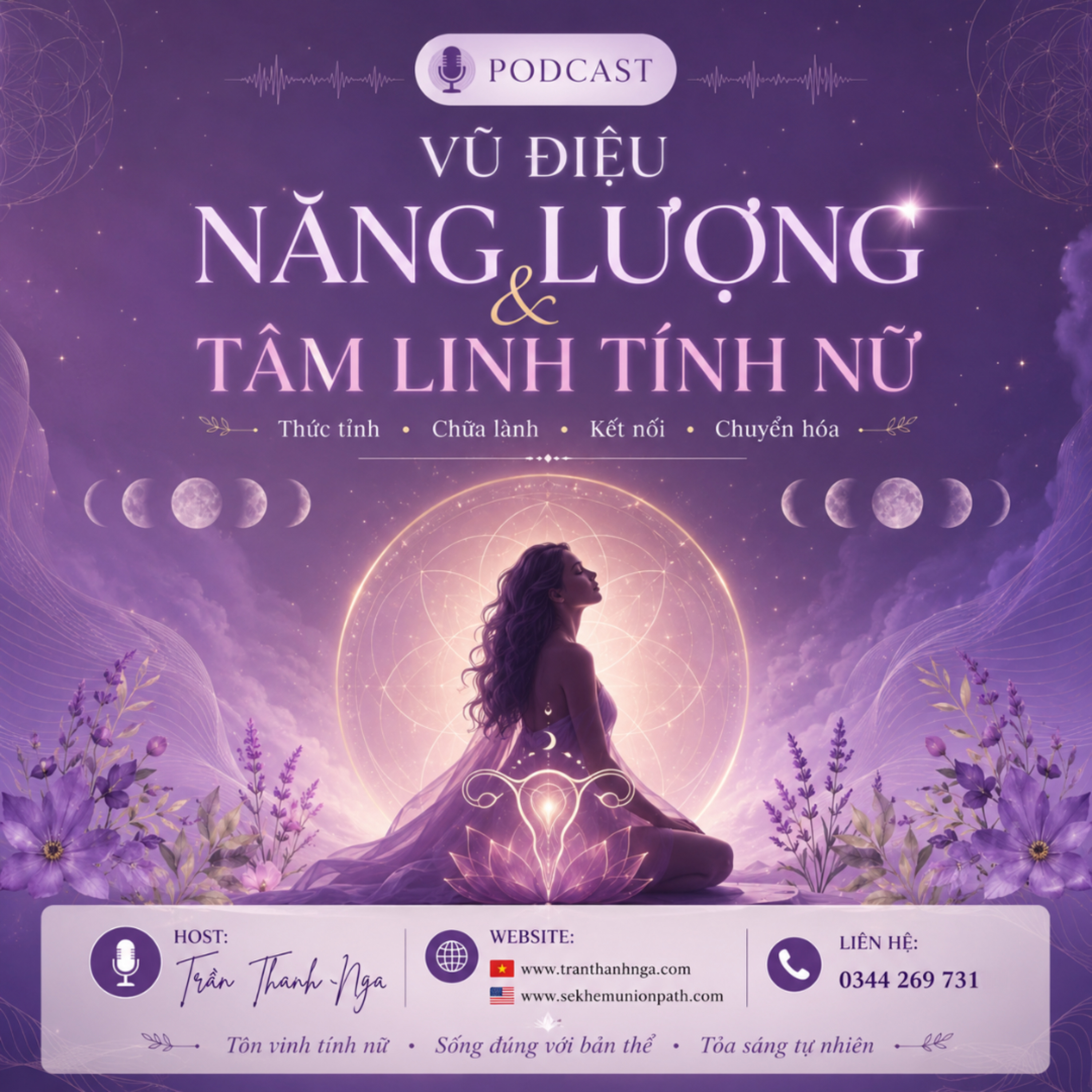 Vũ điệu năng lượng và Tâm linh tính nữ