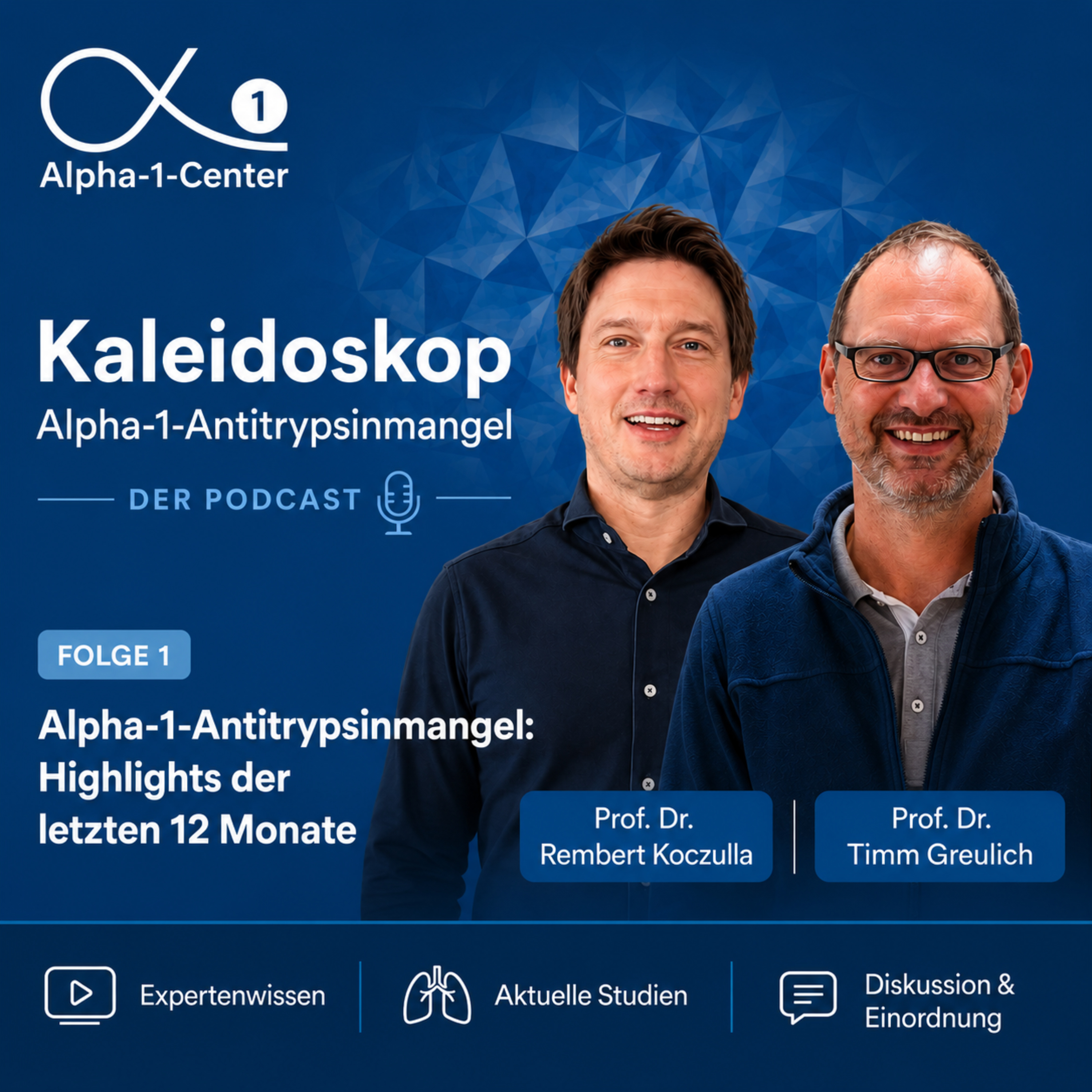 Kaleidoskop Alpha-1-Antitrypsinmangel podcast artwork