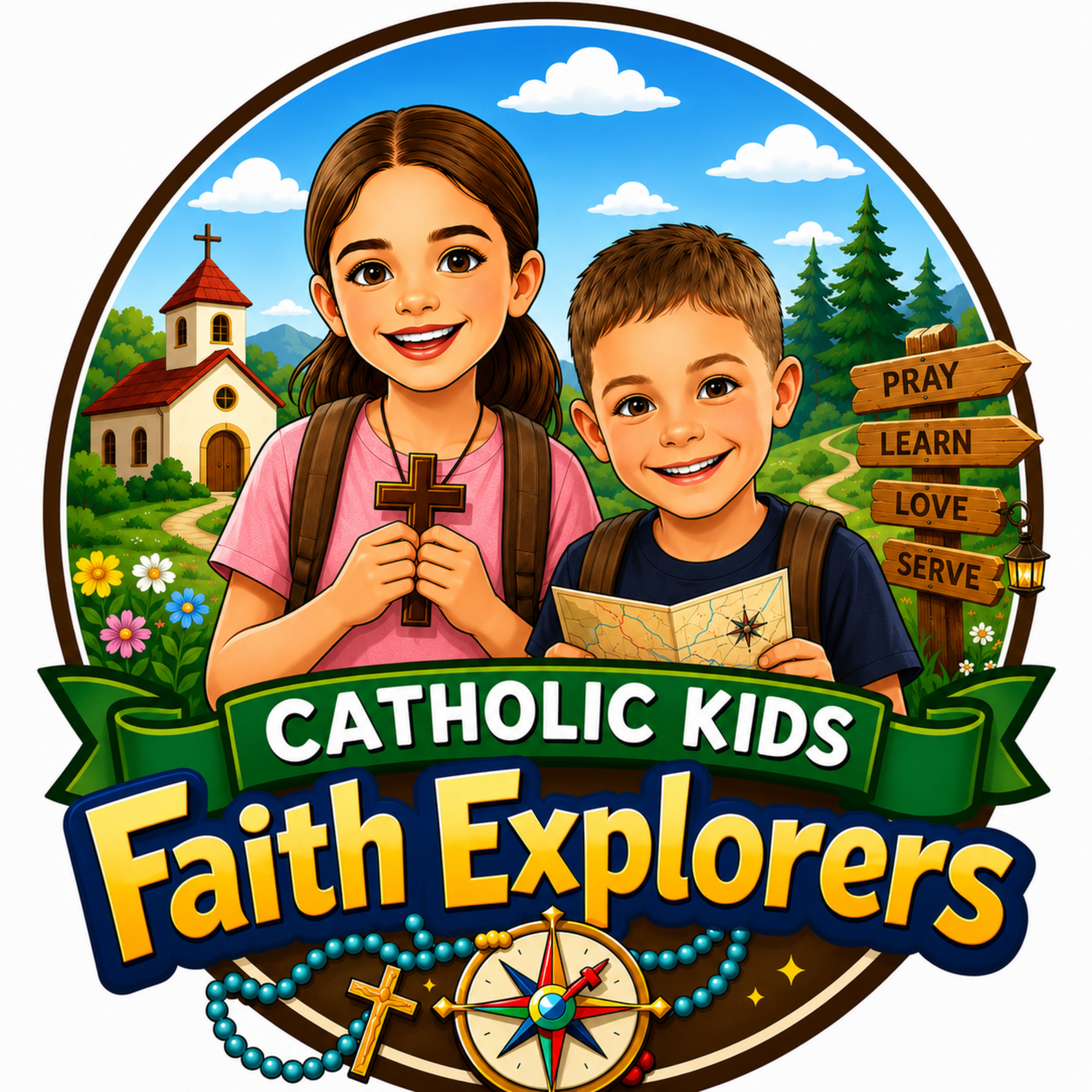 Catholic Kids Faith Explorers podcast artwork