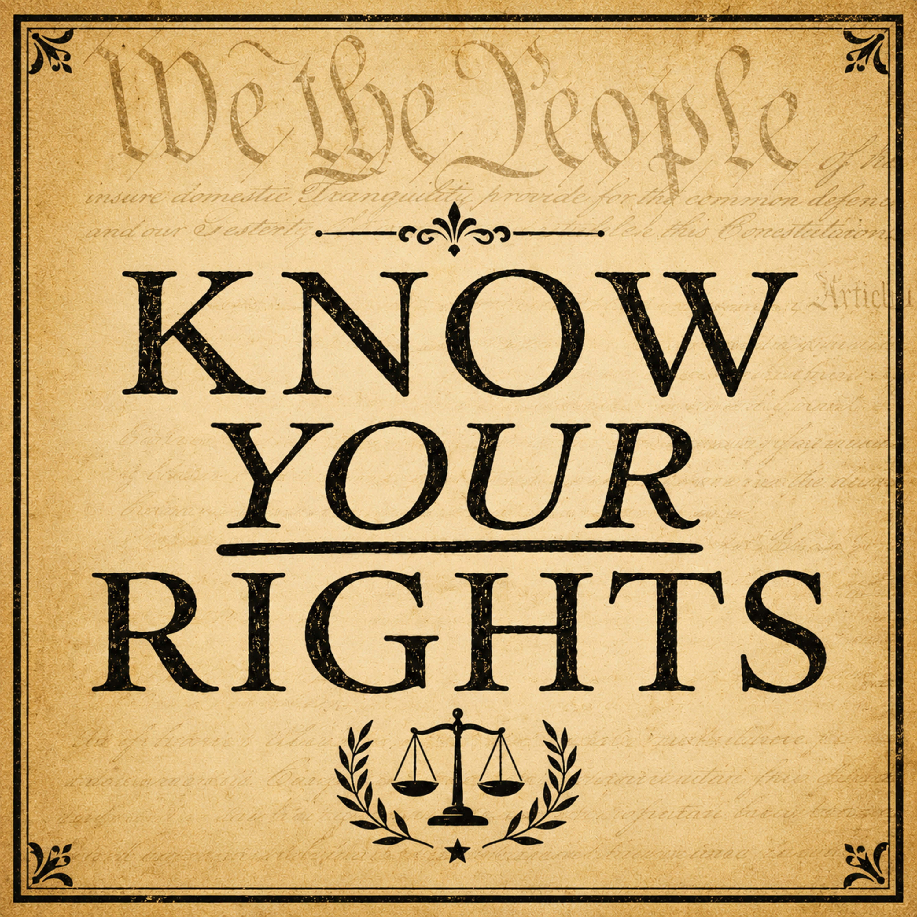 Know Your Rights podcast artwork