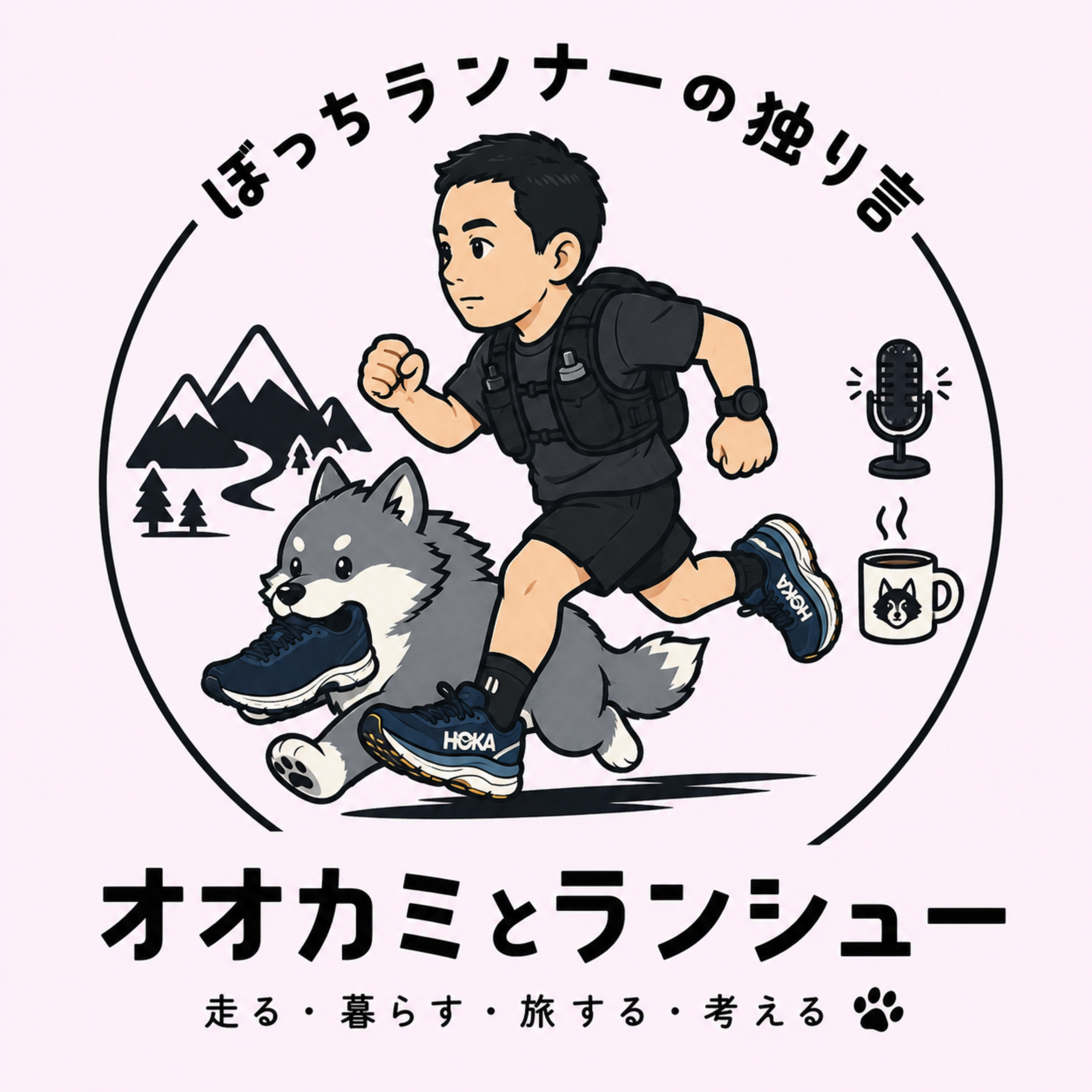 オオカミとランシュー 〜ぼっちランナーの独り言〜 podcast artwork