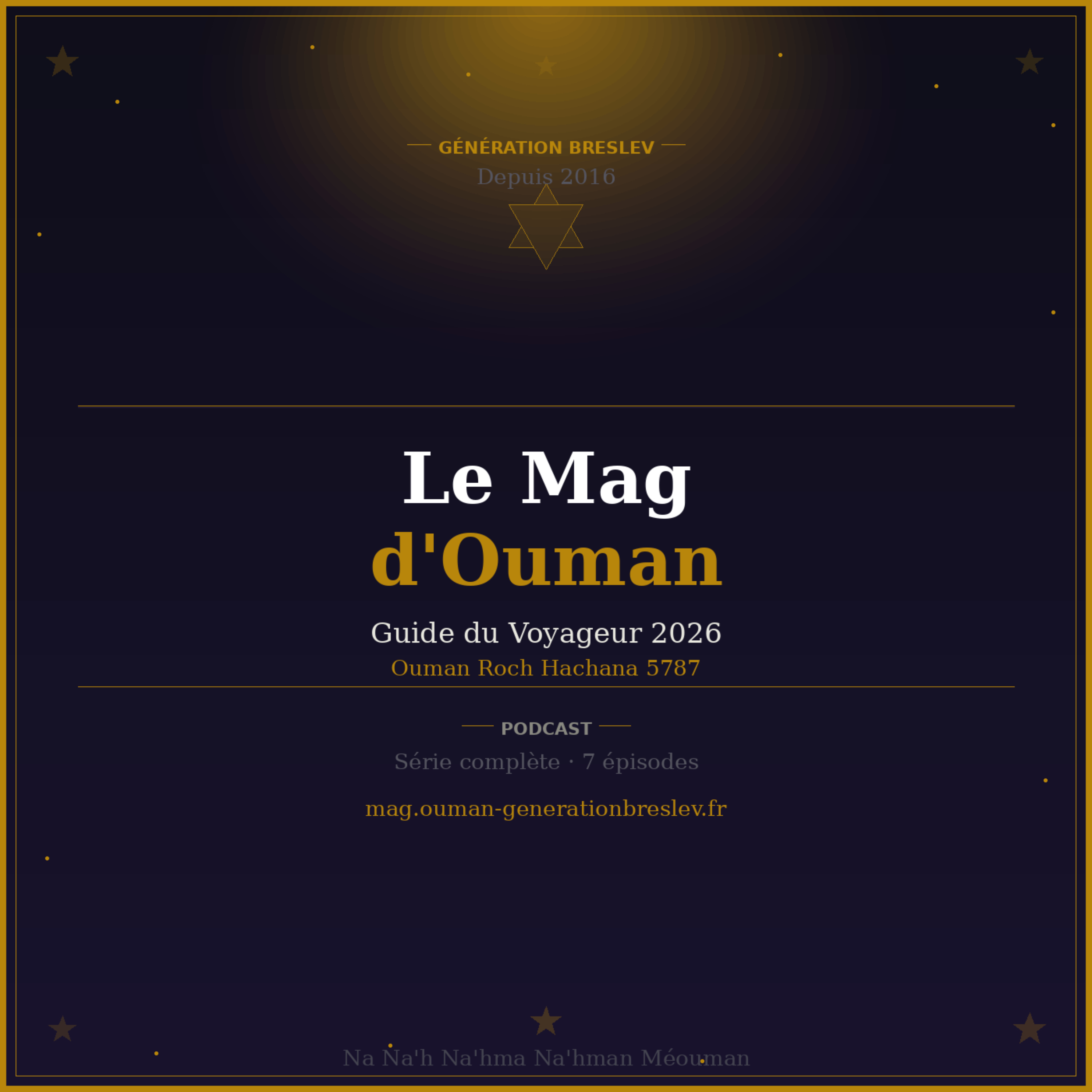 Le Mag d'Ouman — Le Guide du Voyageur 2026 - Génération Breslev