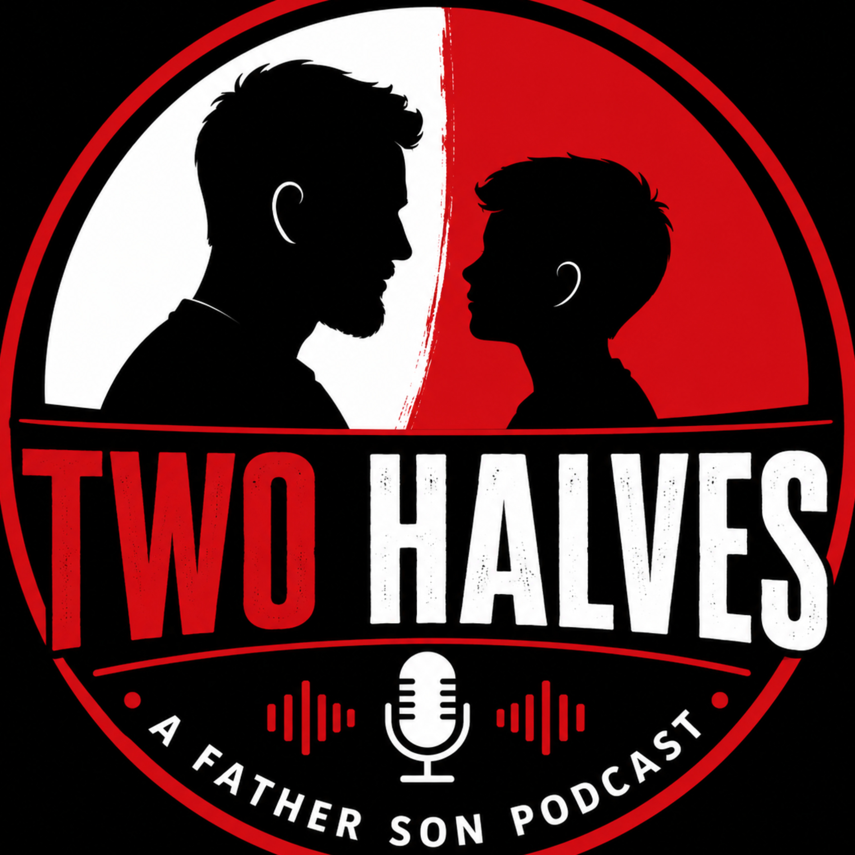 Two Halves podcast artwork