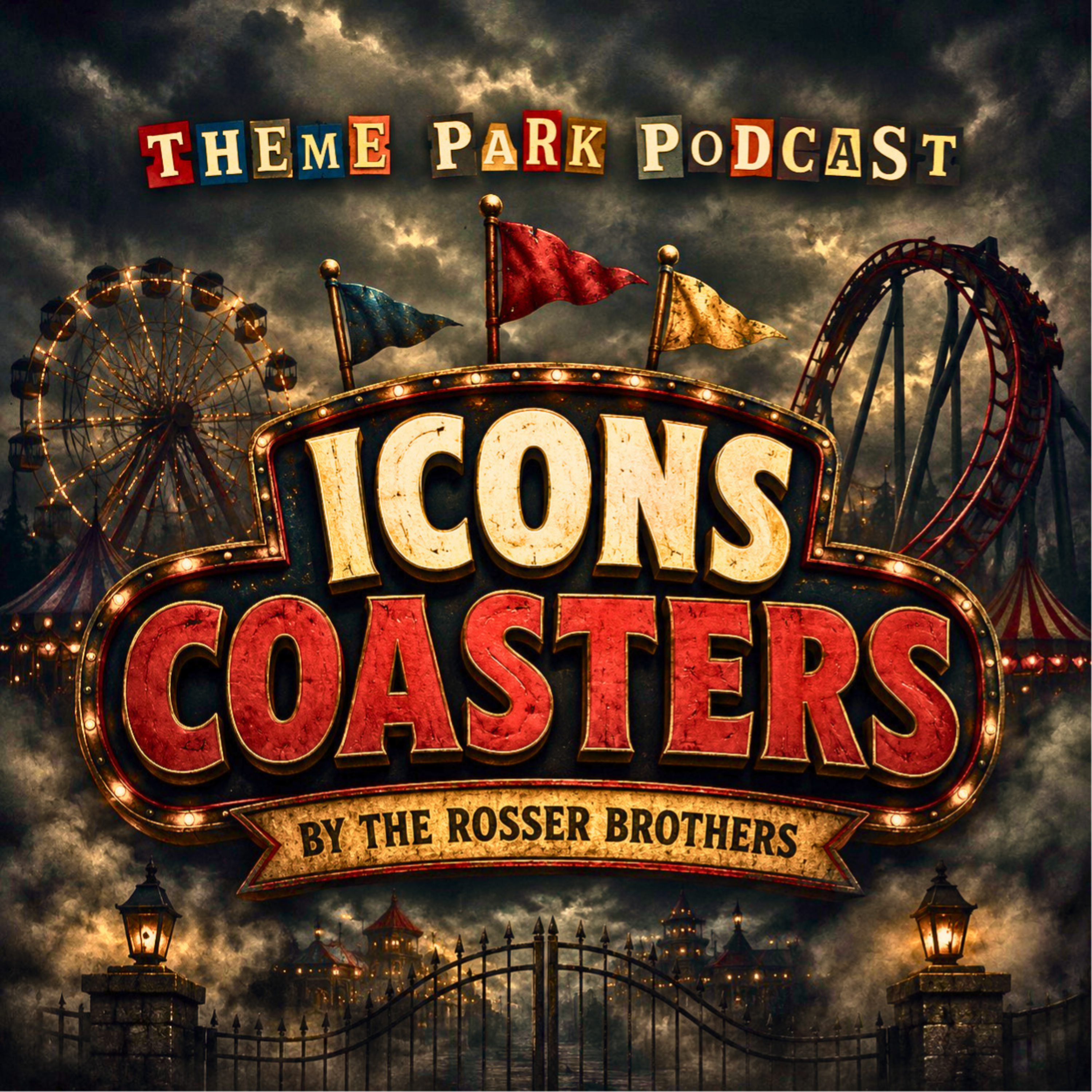 Icons & Coasters podcast artwork