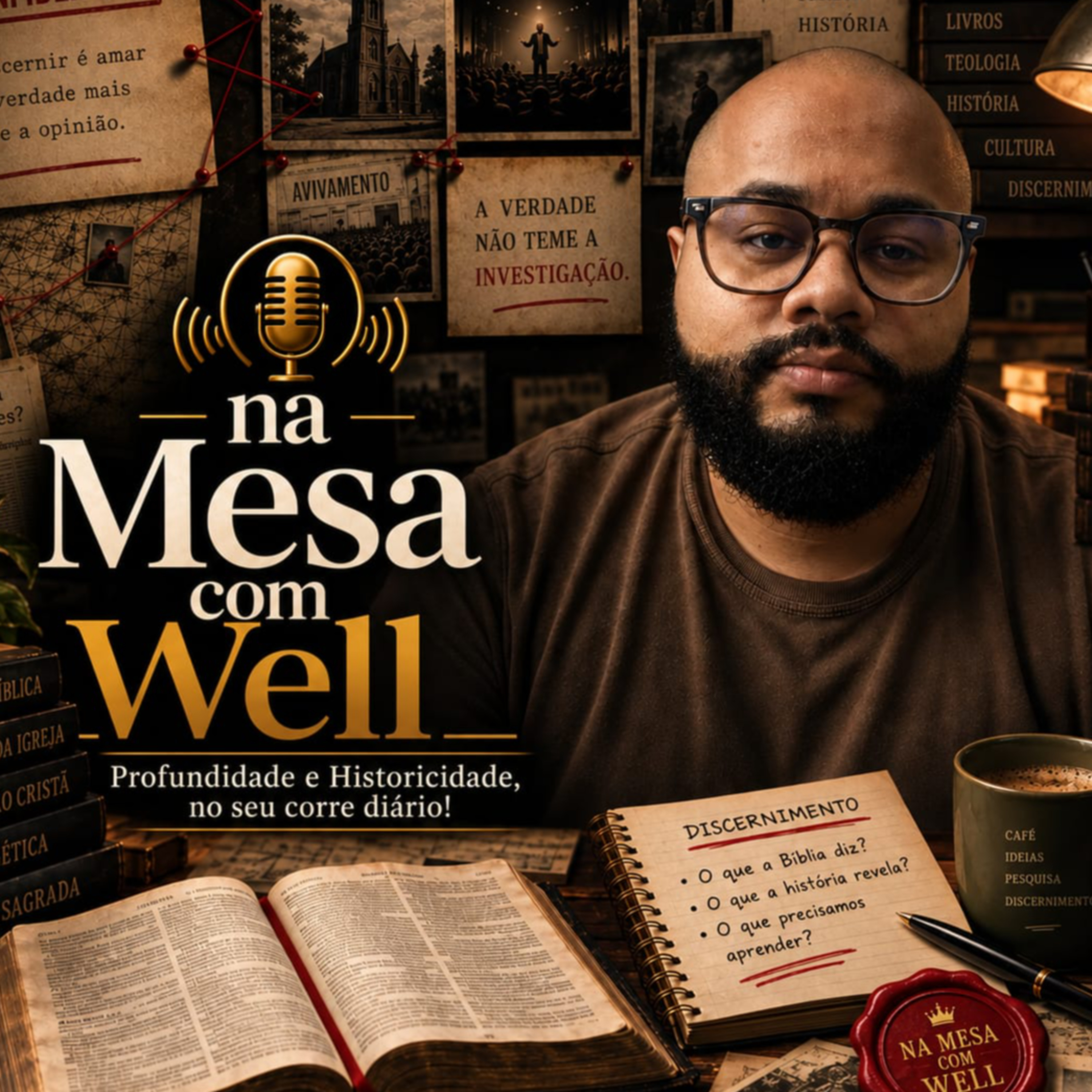 Na Mesa com Well