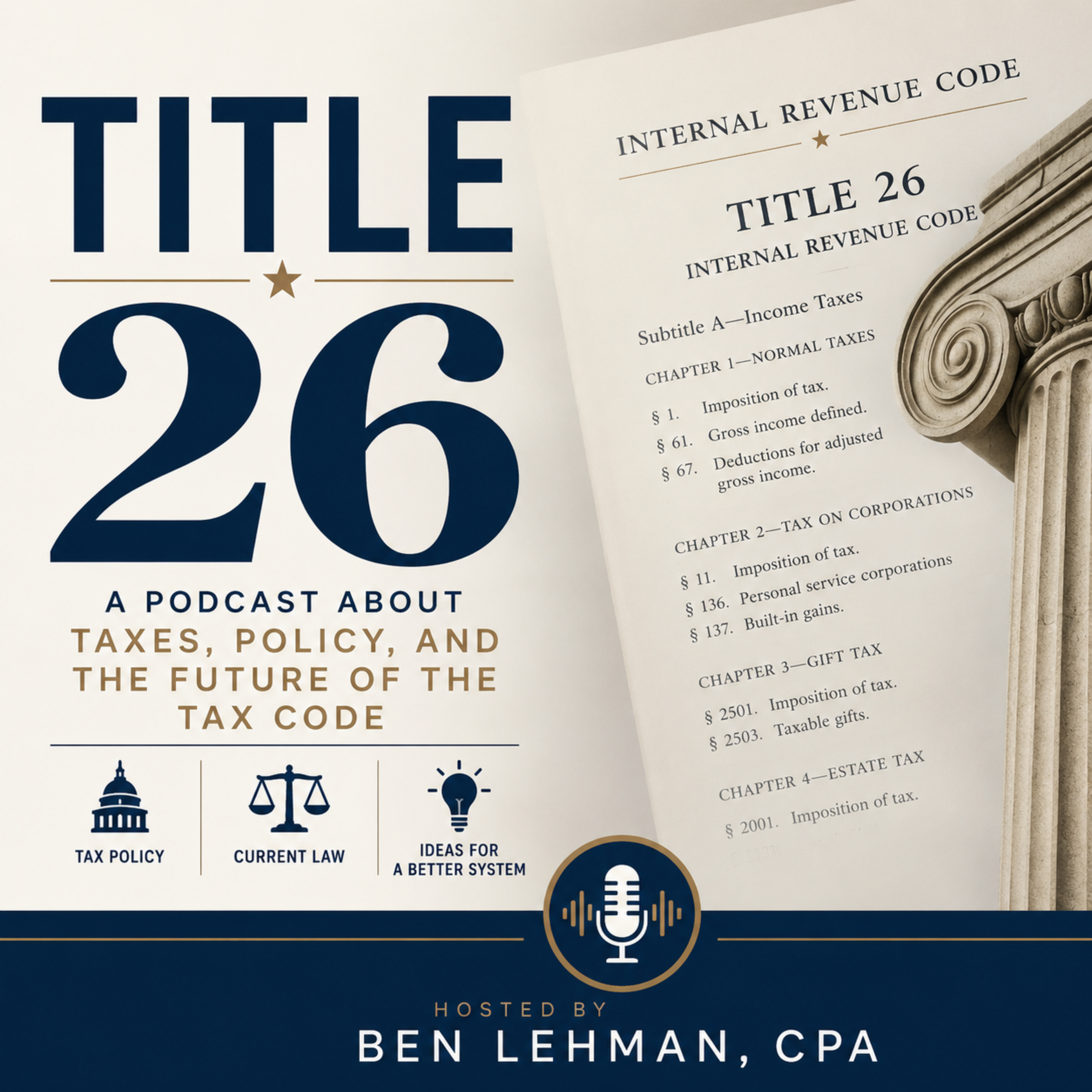 Title 26 podcast artwork