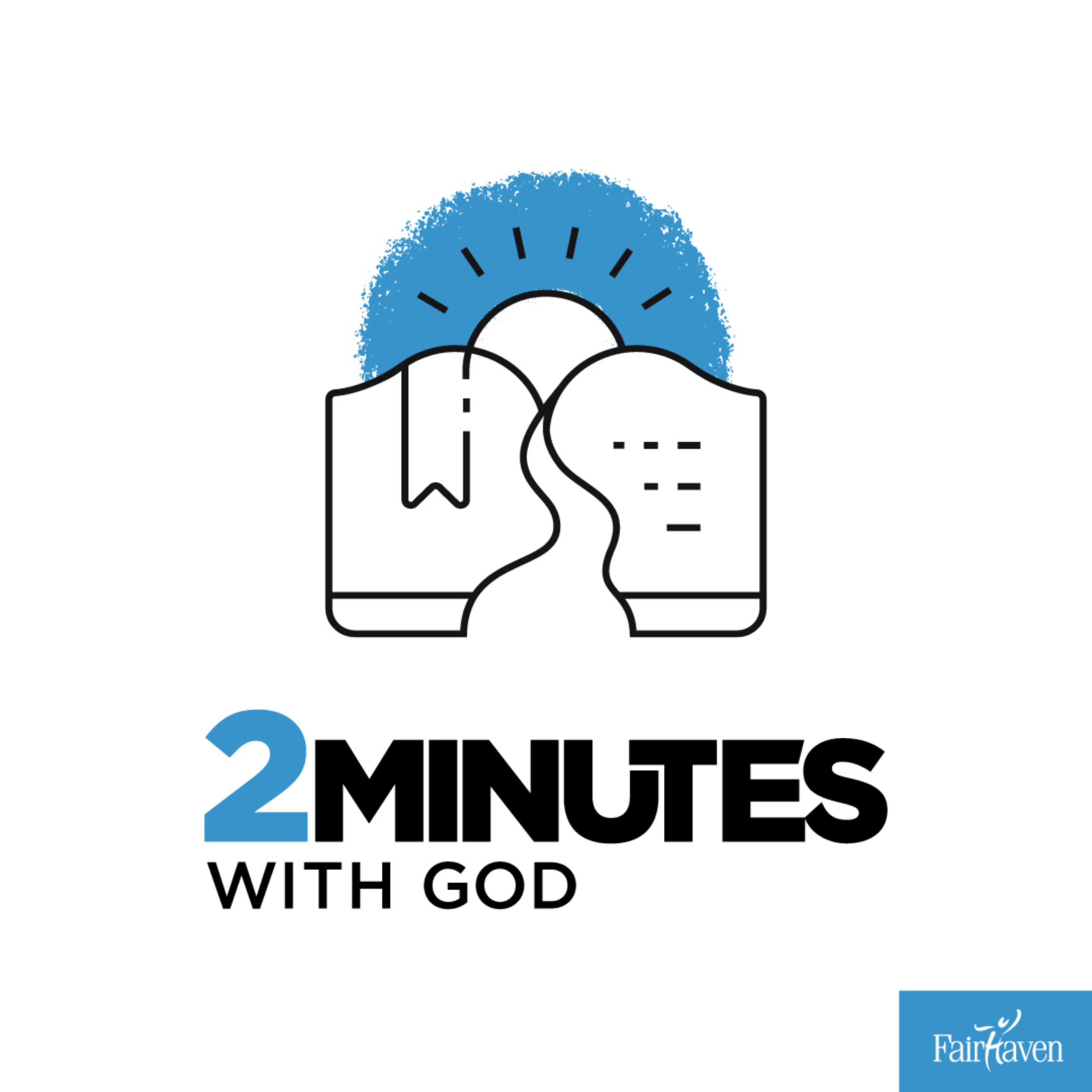 2 Minutes With God podcast artwork