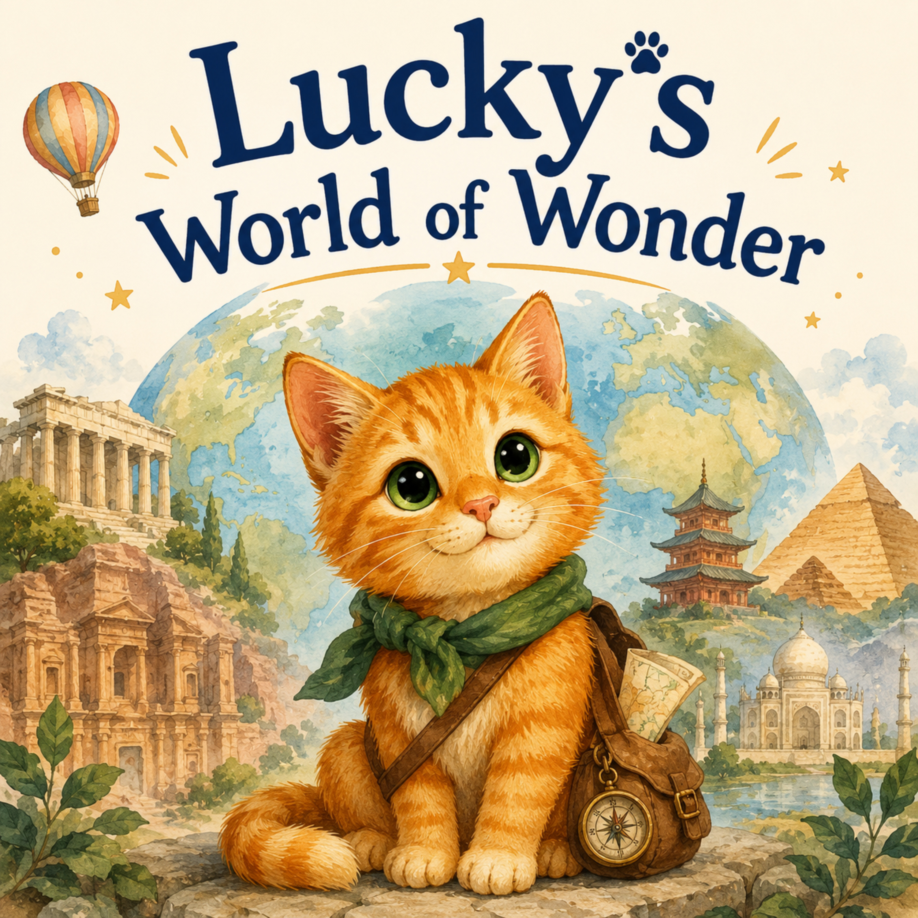 Lucky’s World of Wonder podcast artwork