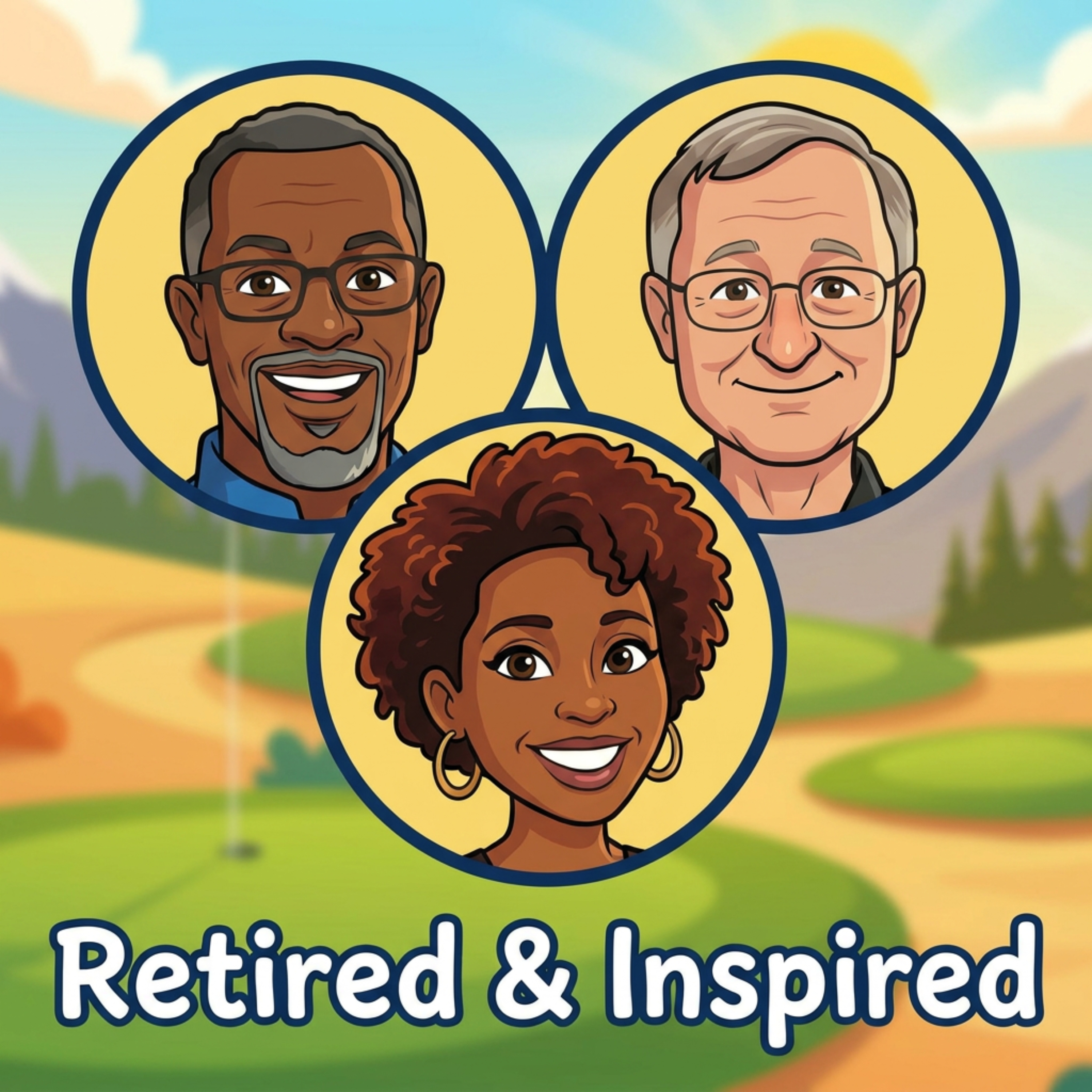 Retired & Inspired podcast artwork