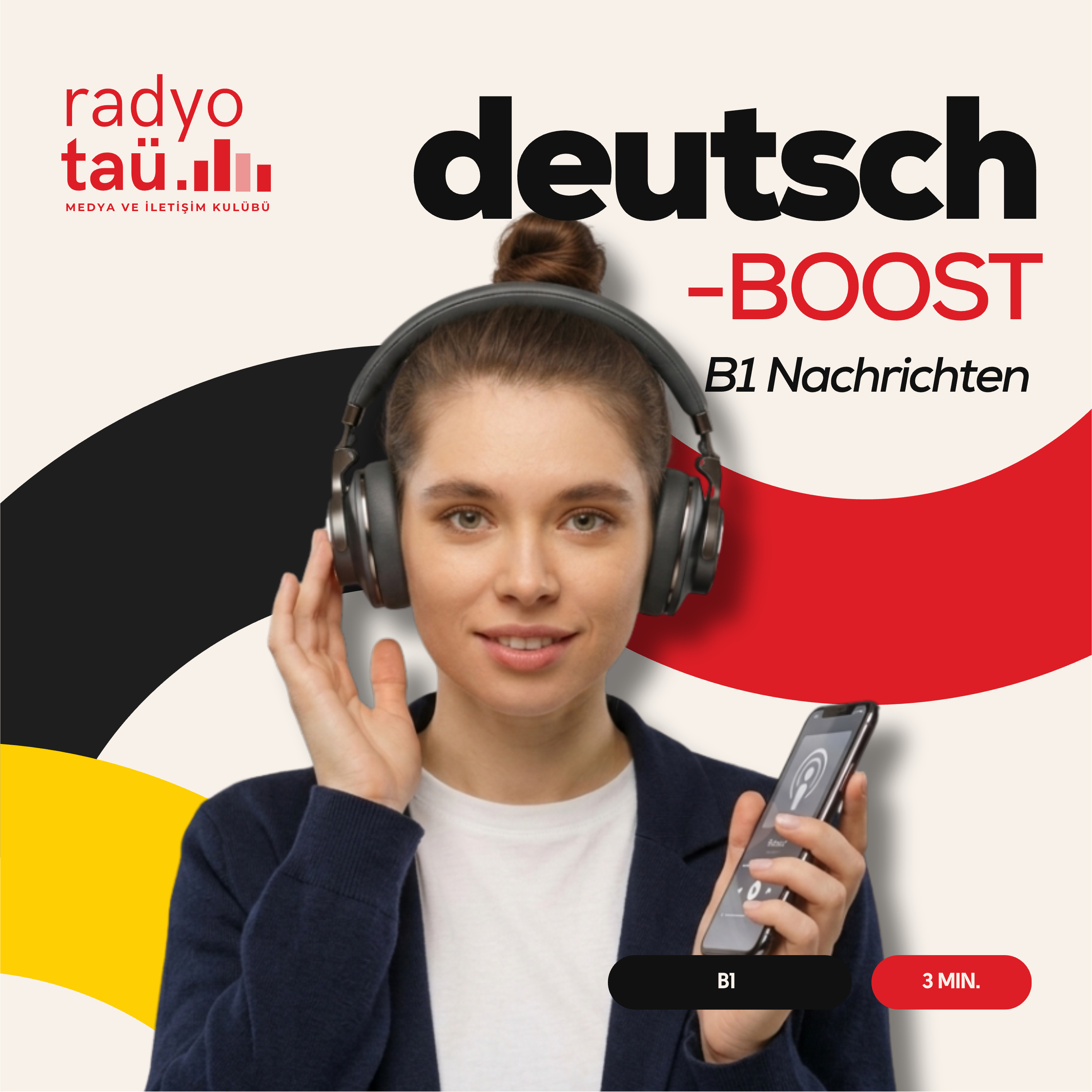 Deutsch Boost B1: Nachrichten in 3 Minuten