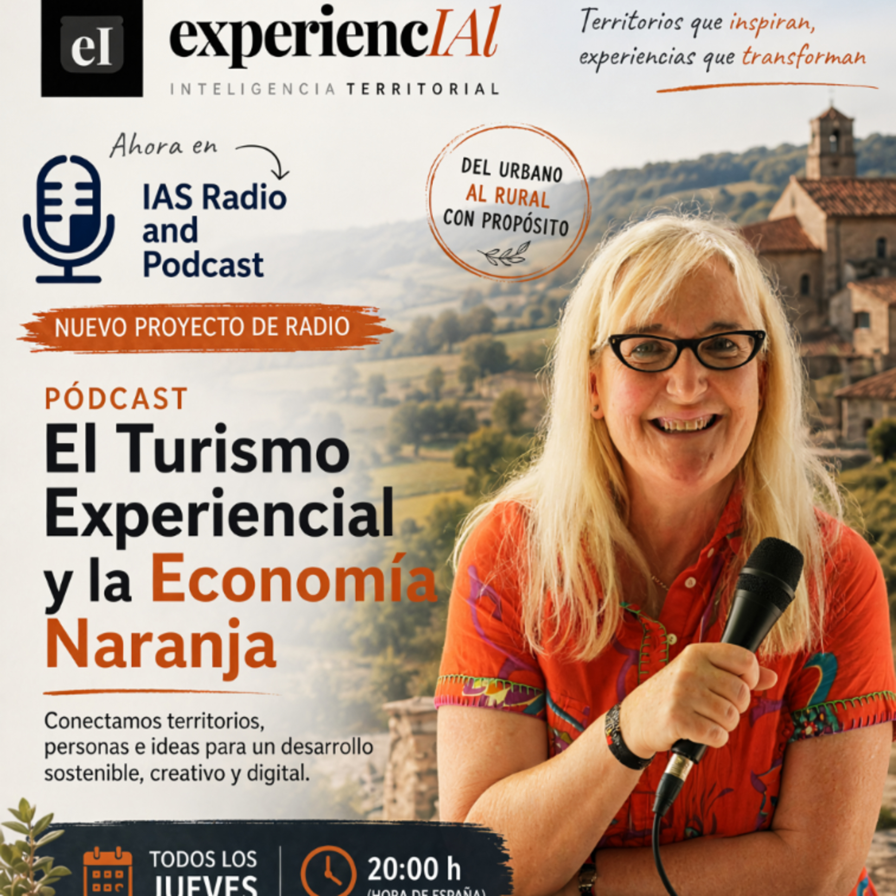 el experiencIAl: El Turismo Experiencial y la Economía Naranja. podcast website