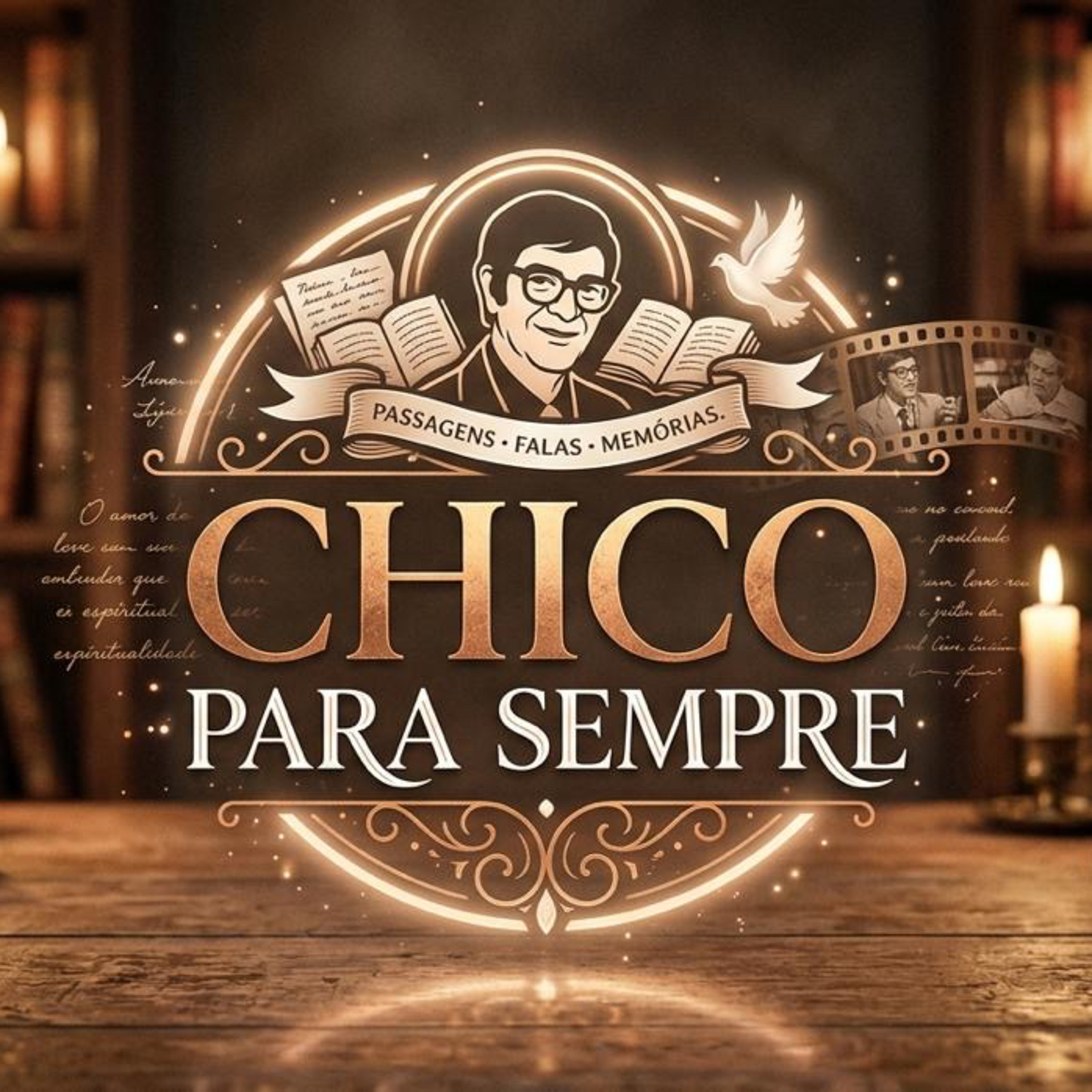 Capa do podcast Chico para Sempre