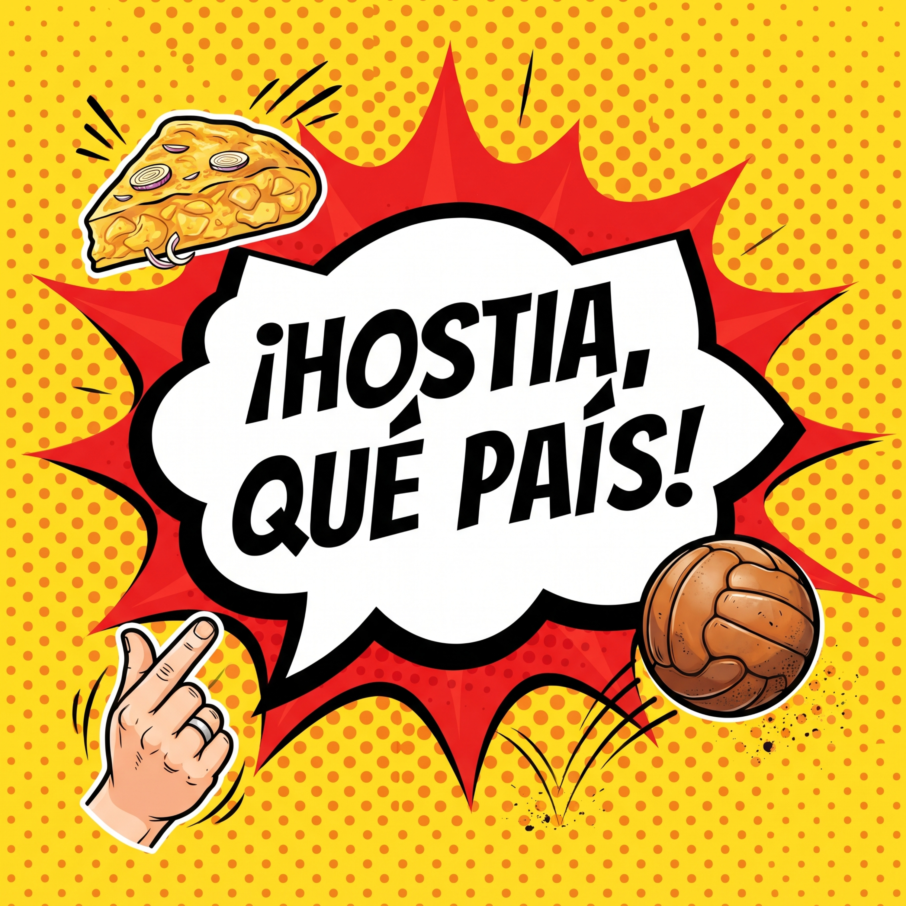 ¡HOSTIA, QUÉ PAÍS!