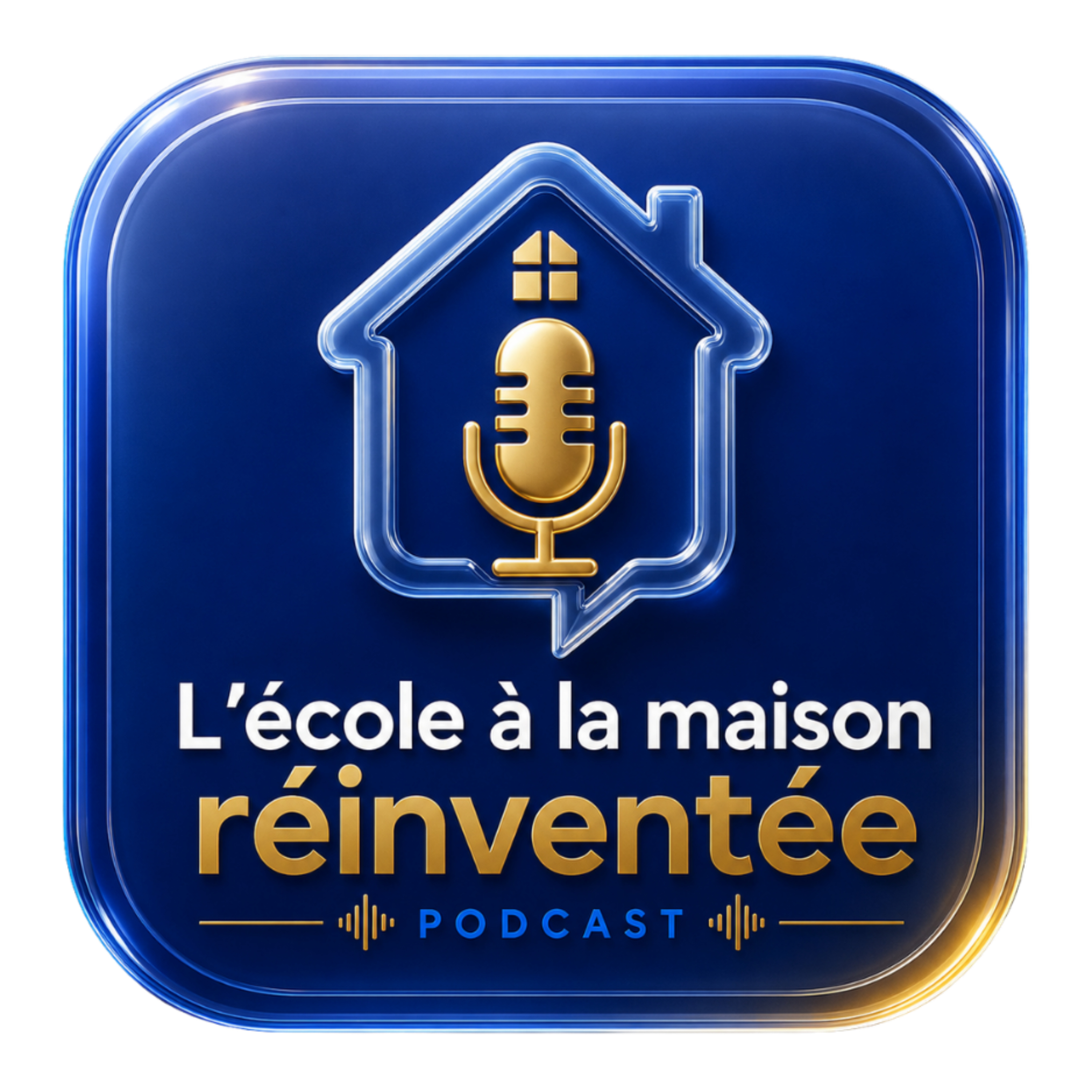 Illustration du podcast L'école à la maison réinventée