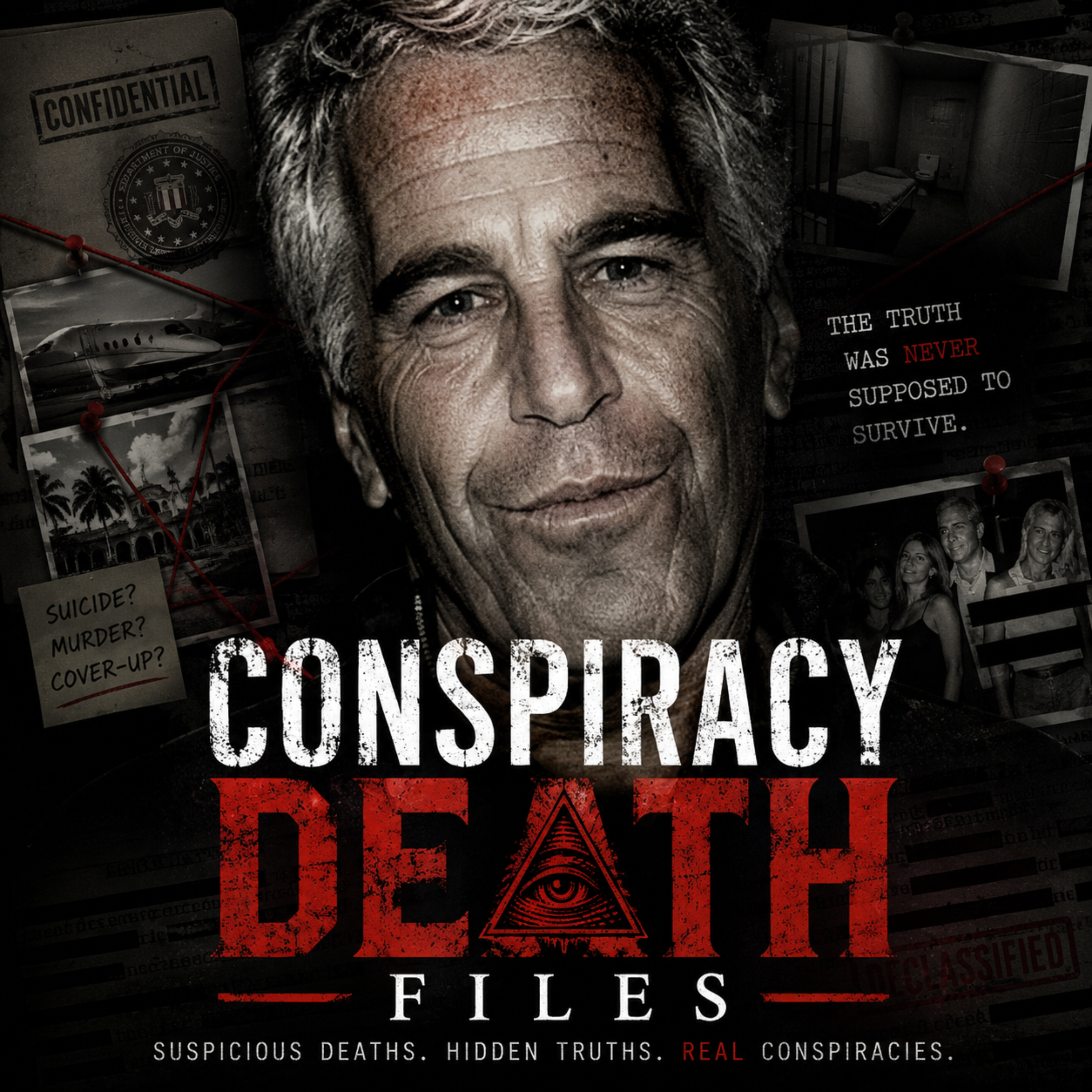 Conspericy Death Files podcast artwork