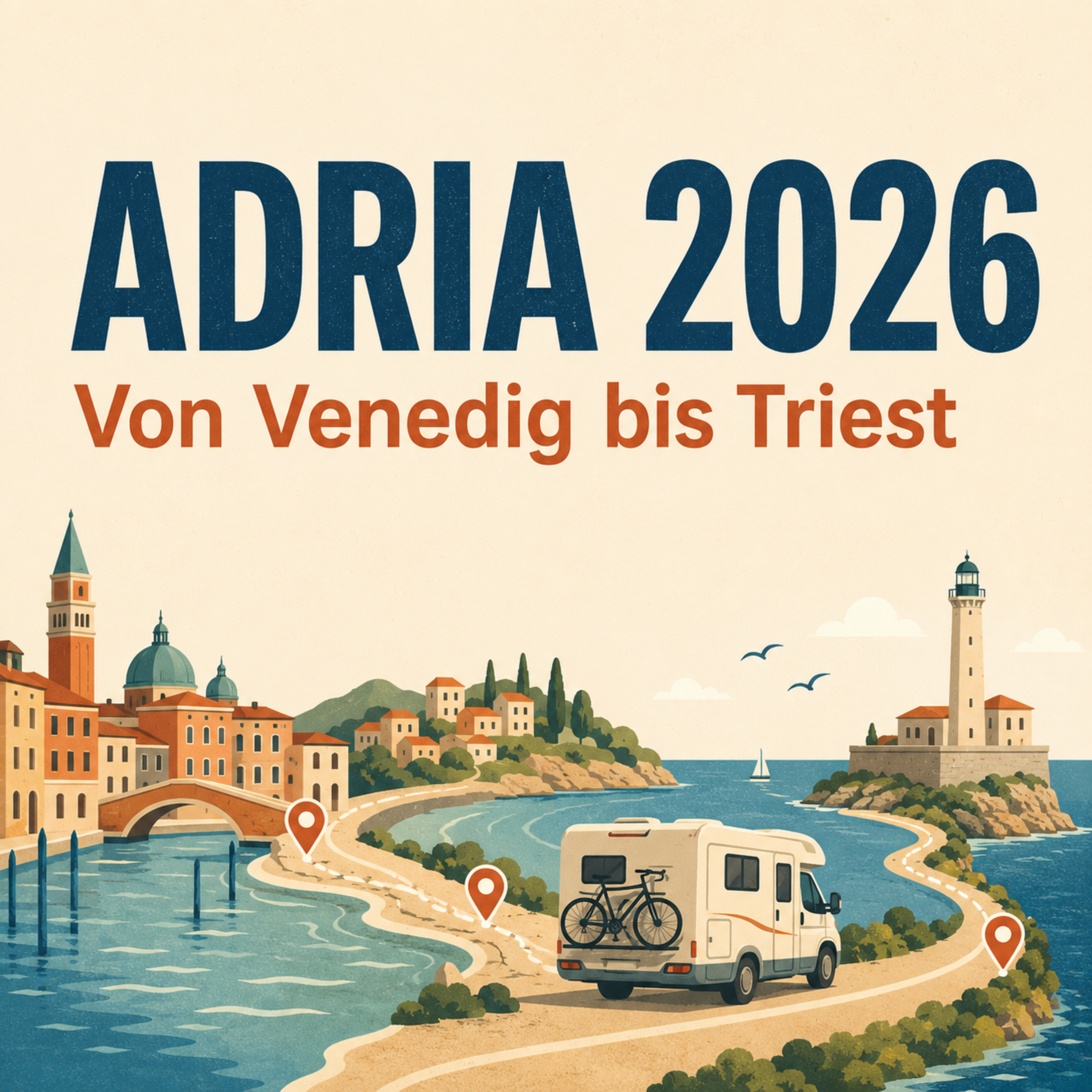 Adria 2026. Von Venedig bis Triest.
