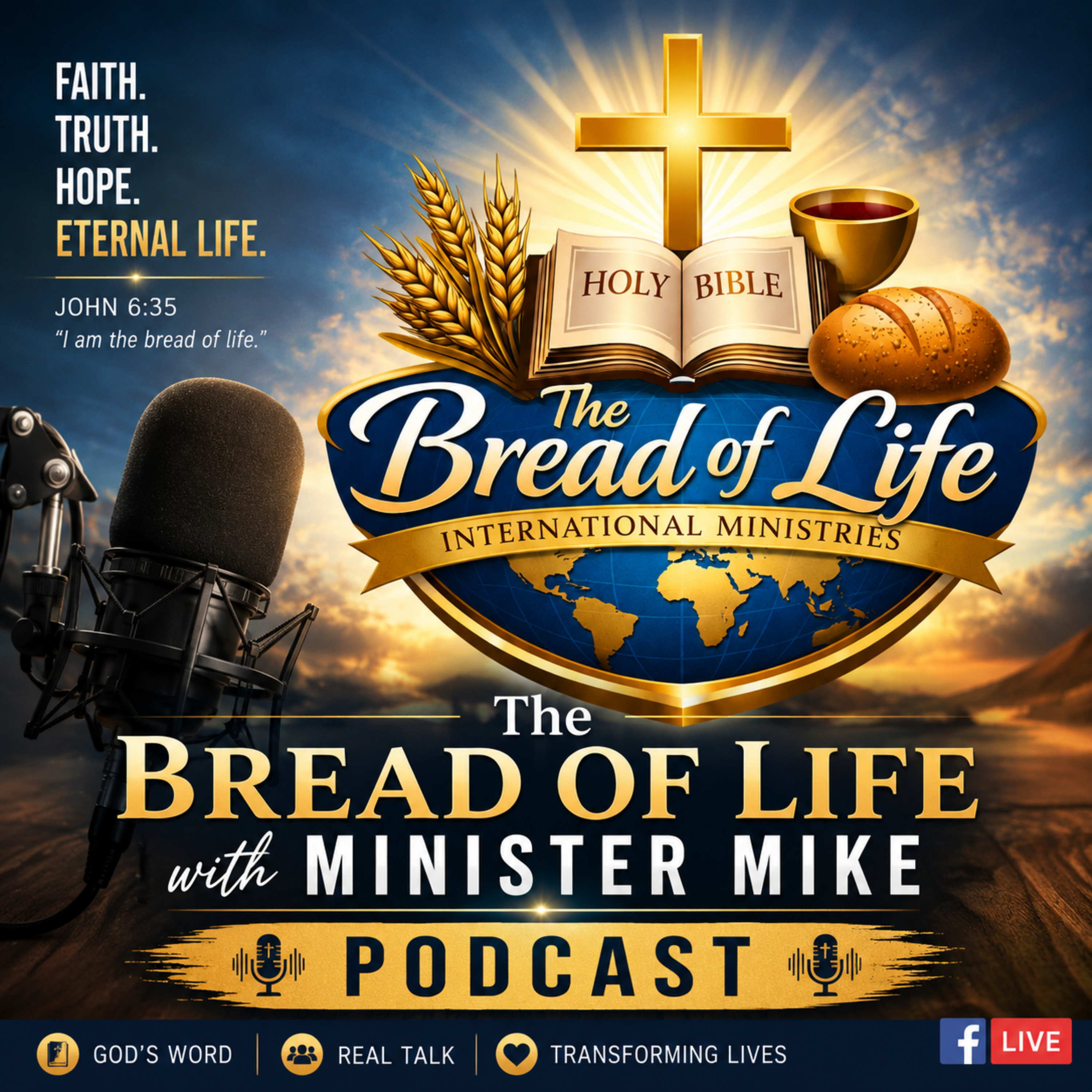 The Bread of Life with Minister Mike podcast artwork
