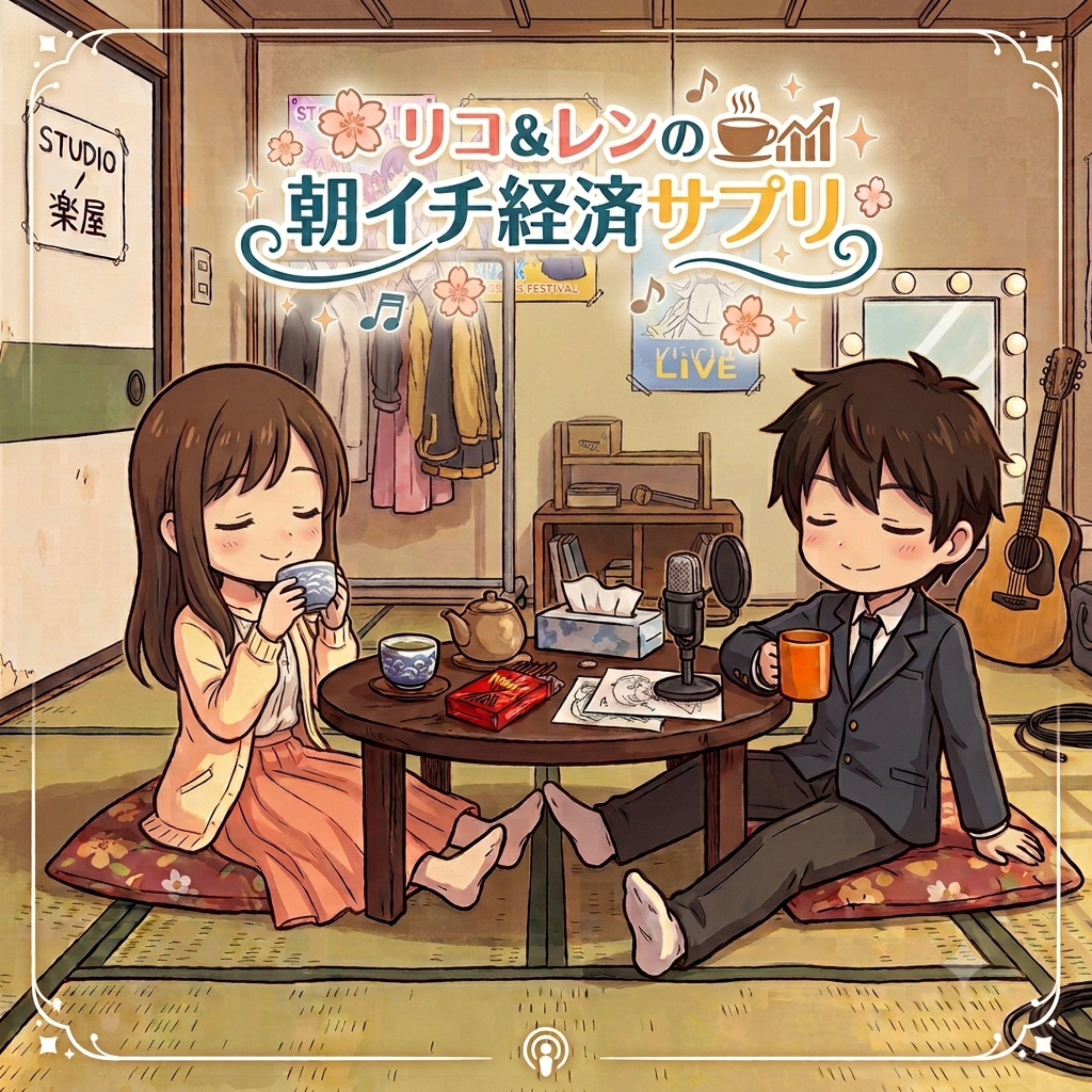 リコ&レンの朝イチ経済サプリ