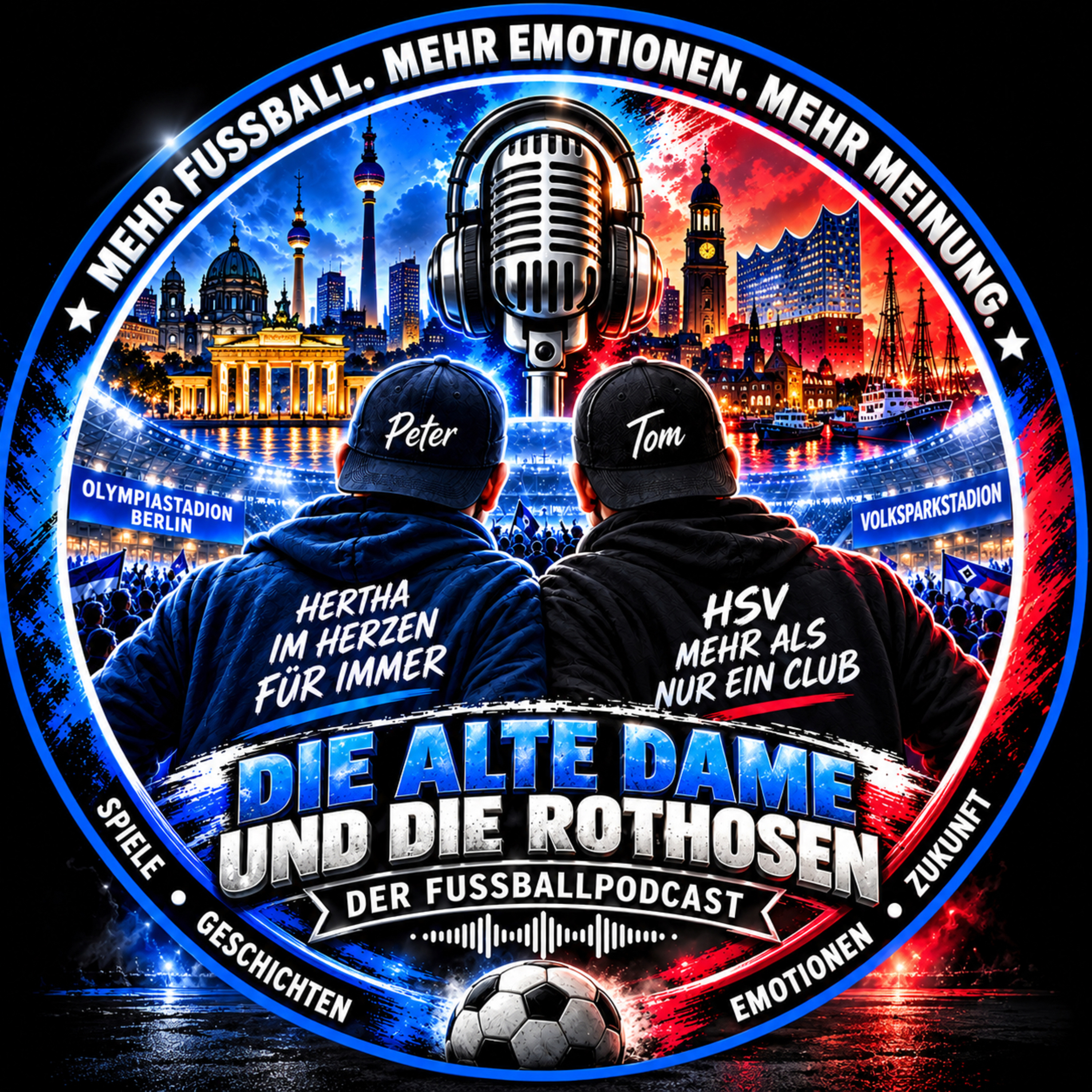 Die alte Dame und die Rothosen