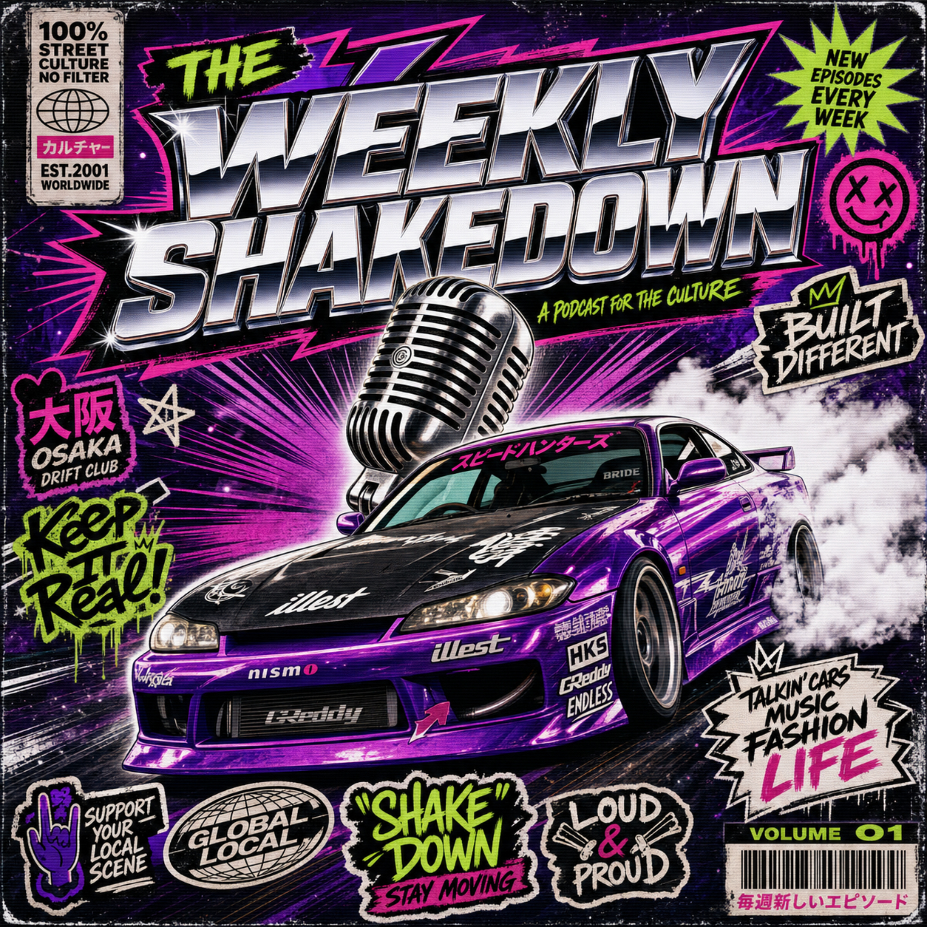 Logo of the podcast The Weekly Shakedown Podcast The Weekly Shakedown