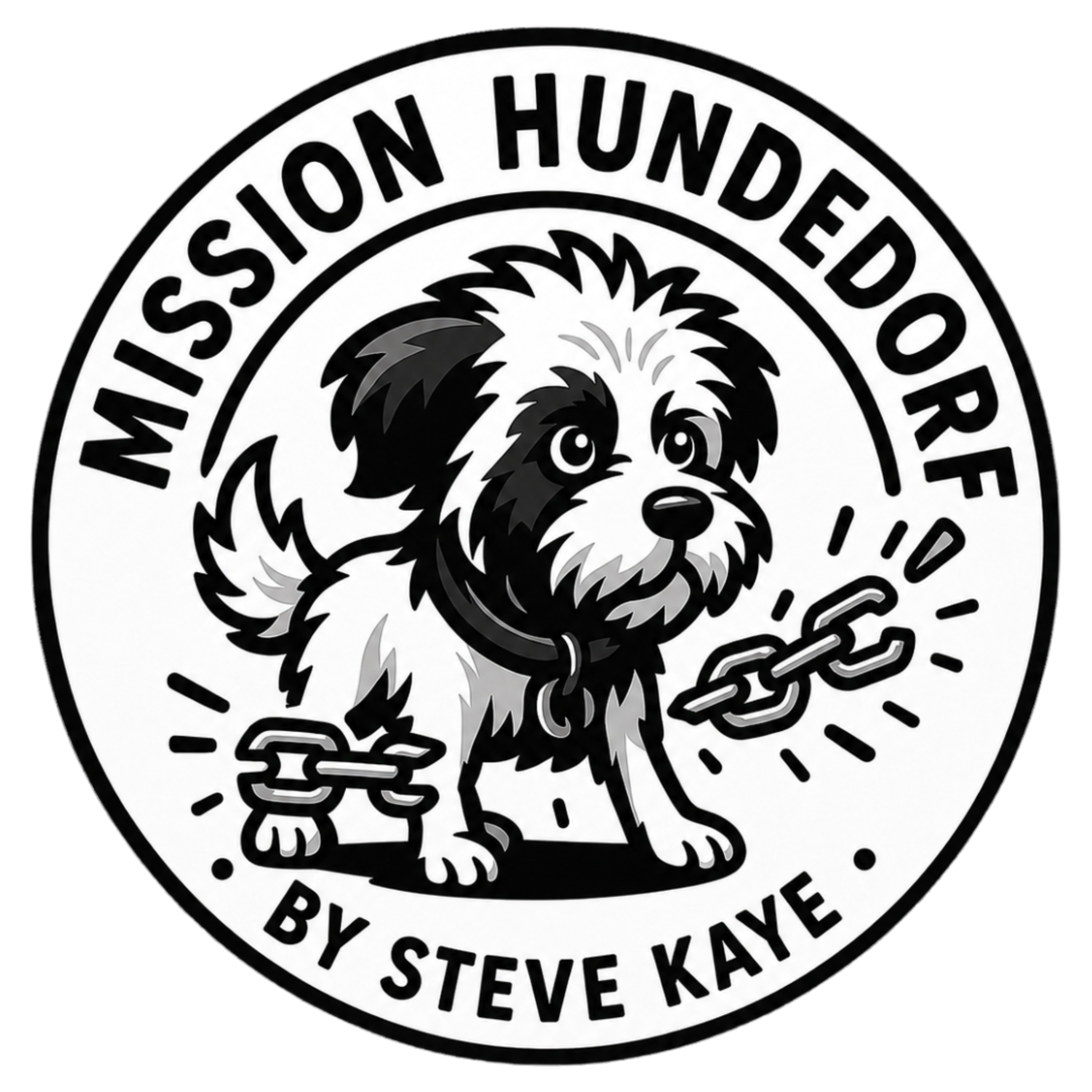 Logo of the podcast Mission: Hundedorf by Steve Kaye der Podcast aus dem Hundedorf Podcast Mission: Hundedorf by Steve Kaye der Podcast aus dem Hundedorf