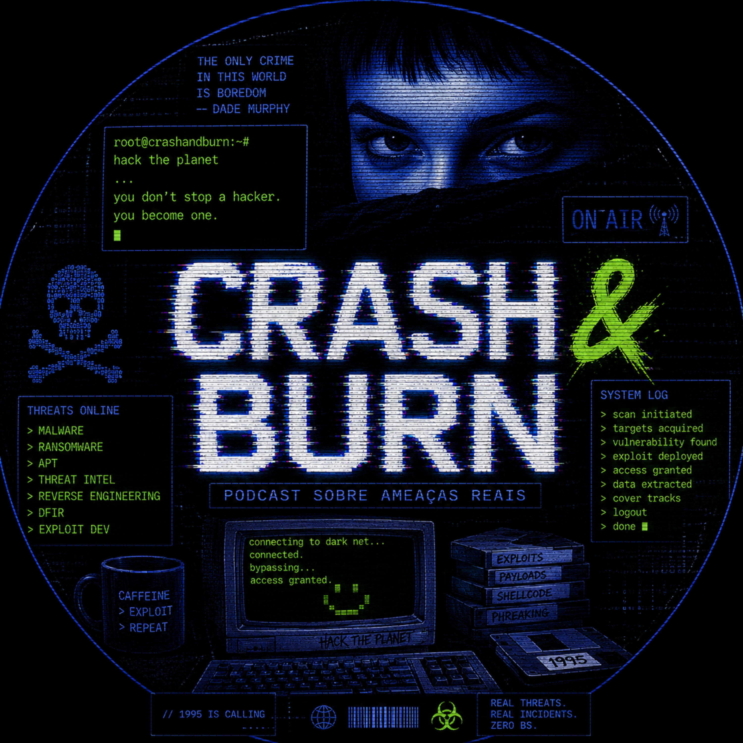 Crash&Burn podcast artwork