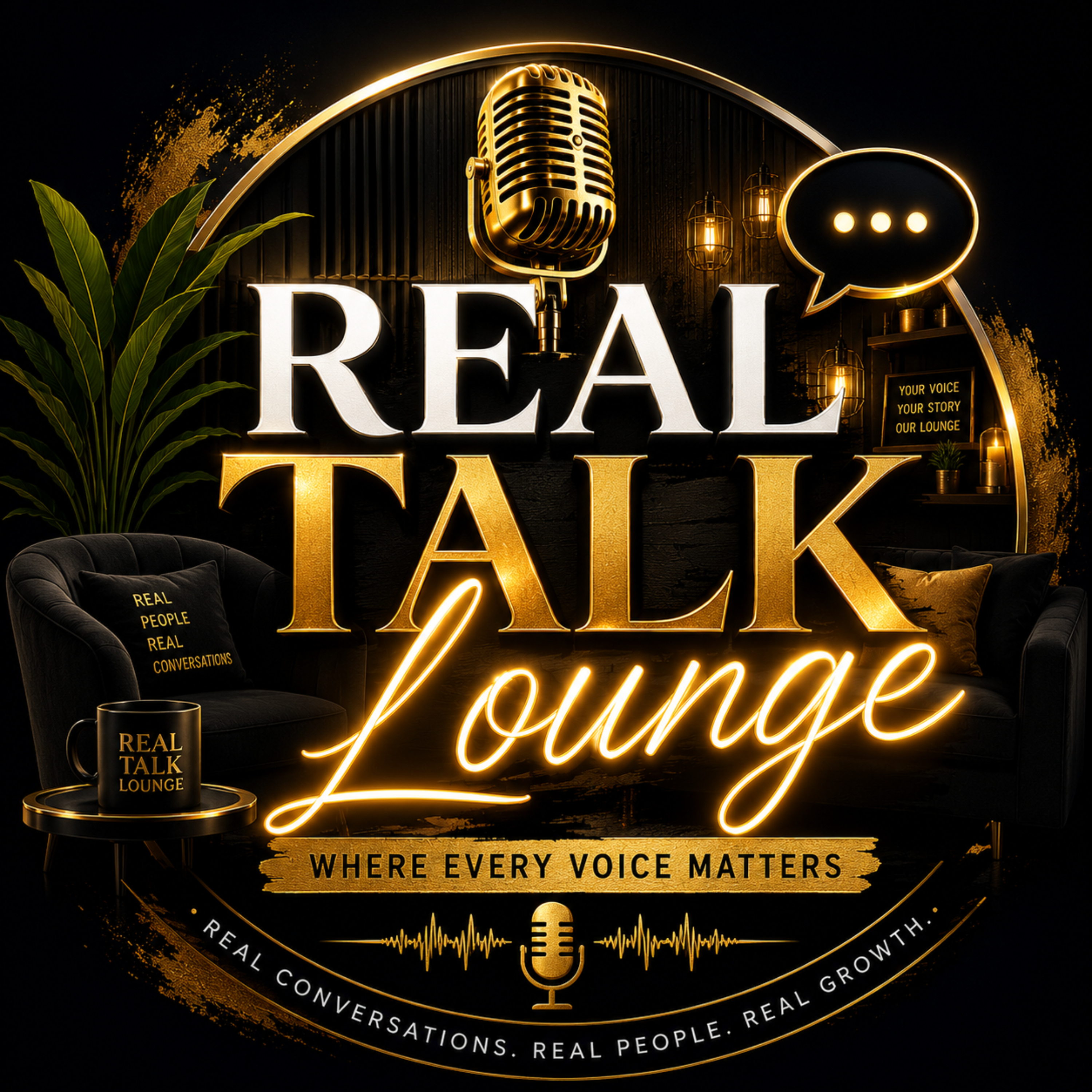 Real Talk Lounge podcast artwork