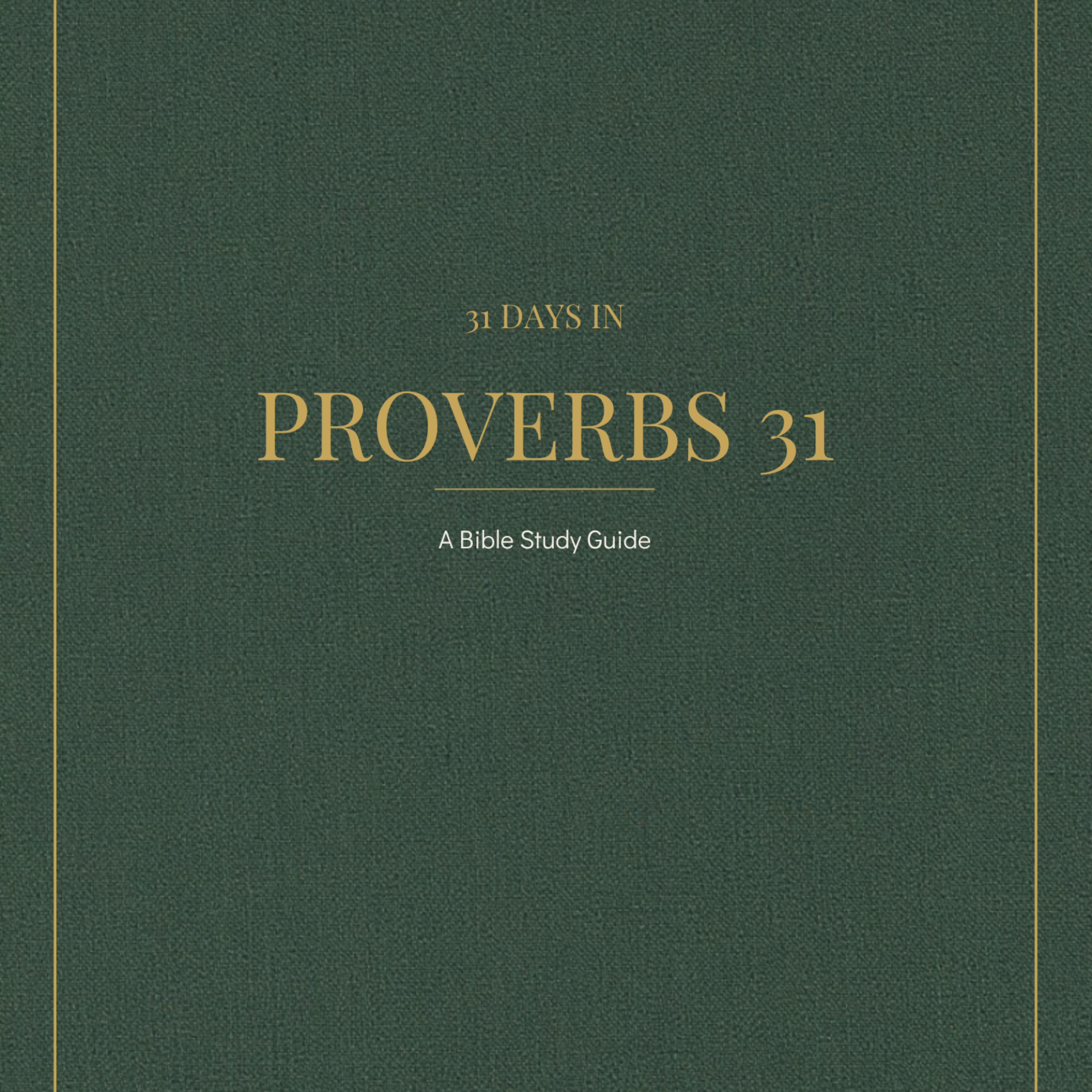 31 Days in Proverbs 31: The Live Sessions podcast artwork