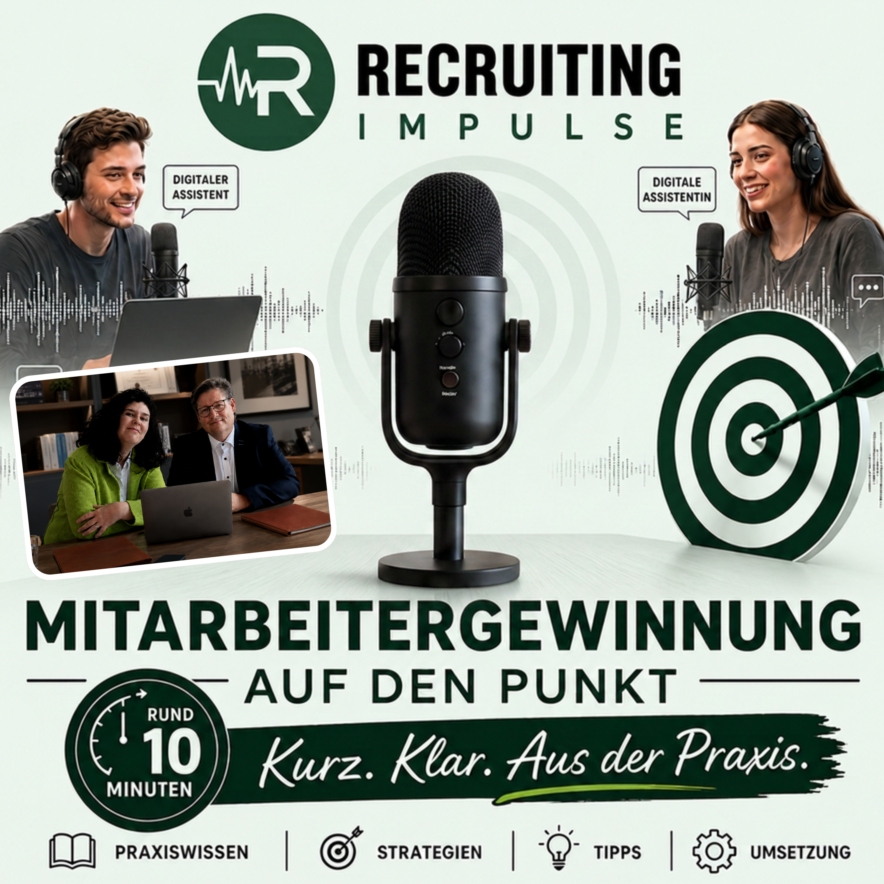 Recruiting. Kurz, klar, aus der Praxis.