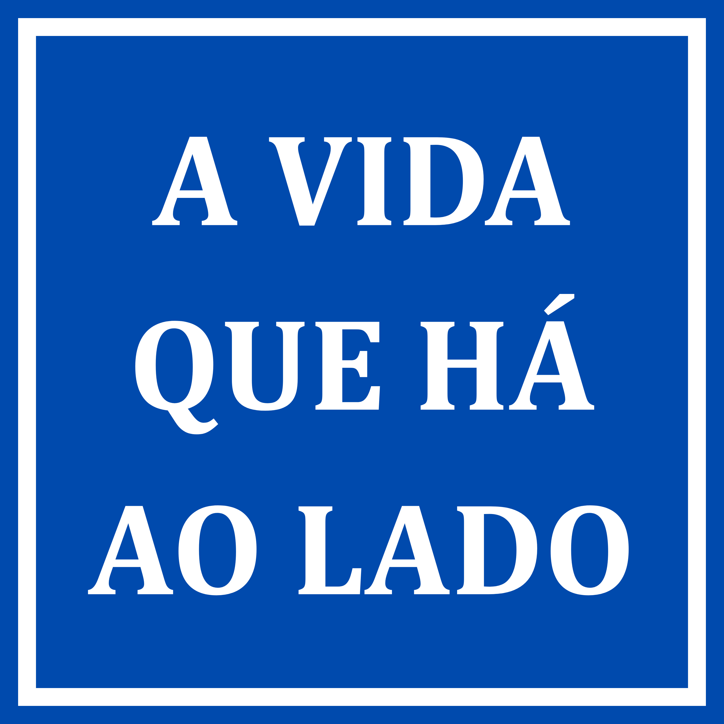 A Vida que Há ao Lado podcast artwork