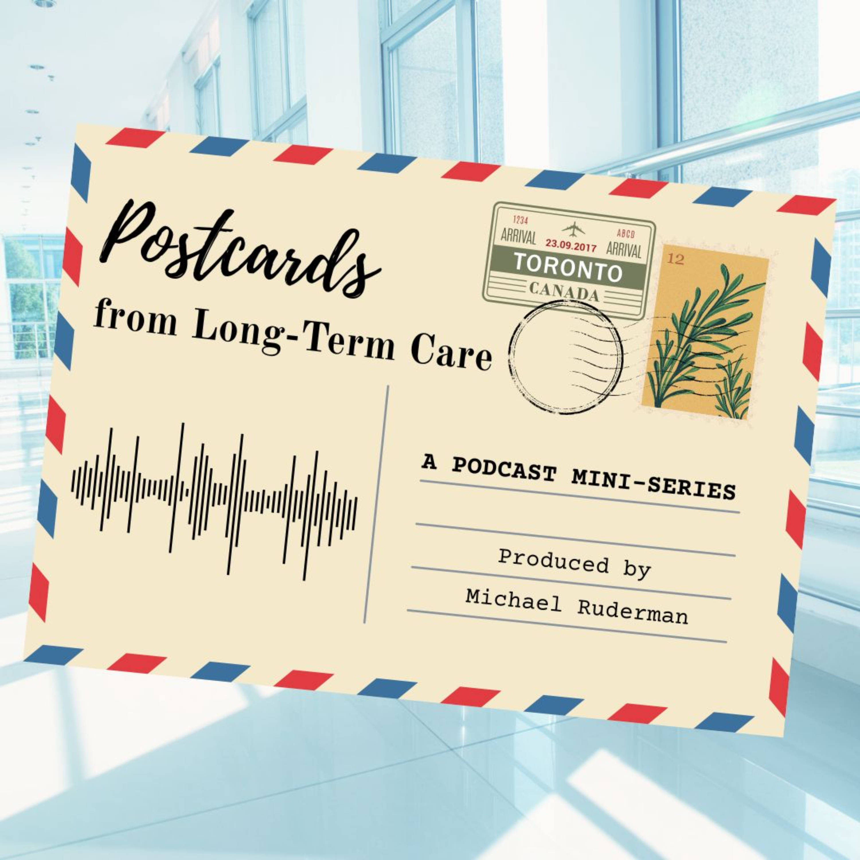 Postcards from Long-Term Care podcast artwork