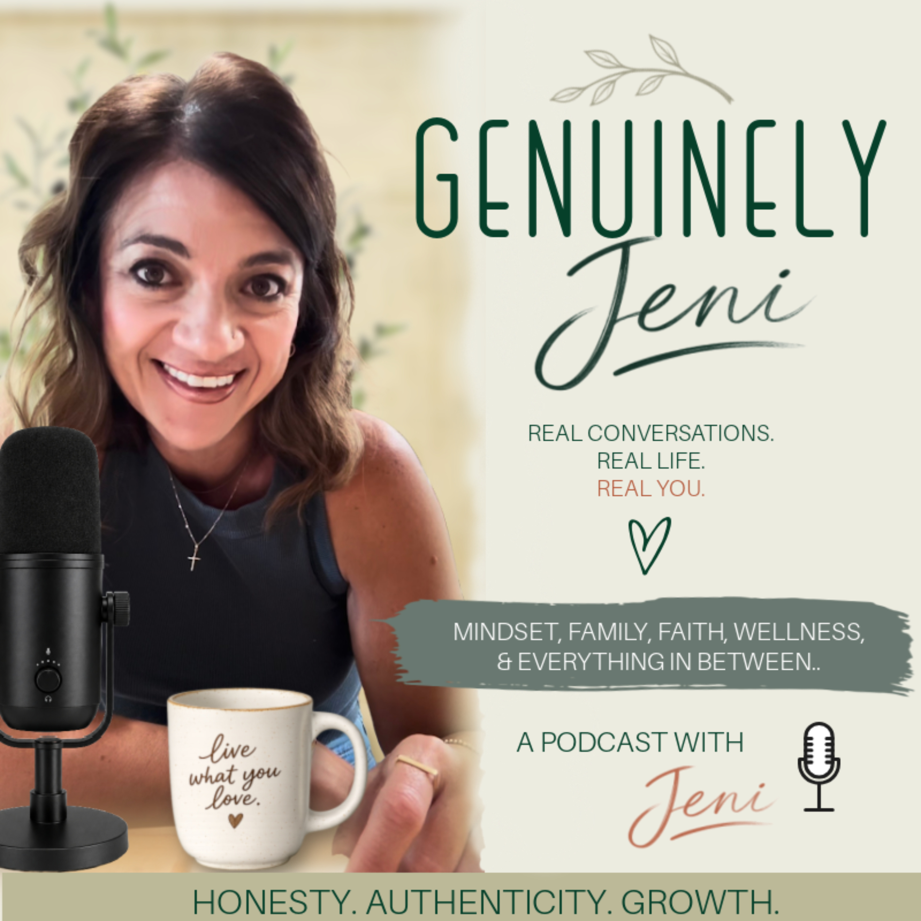 Genuinely Jeni podcast artwork