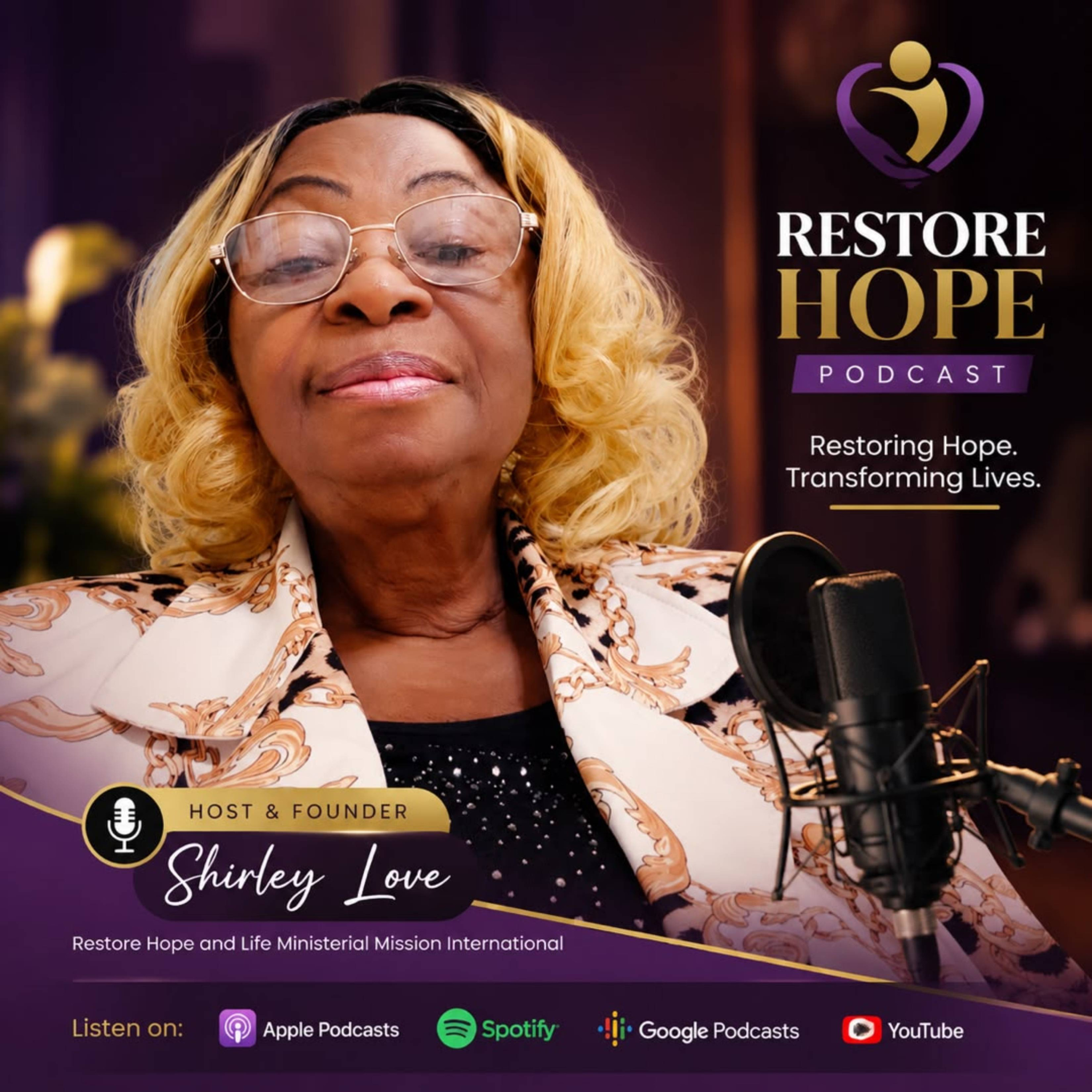 Restore Hope Weekly podcast artwork