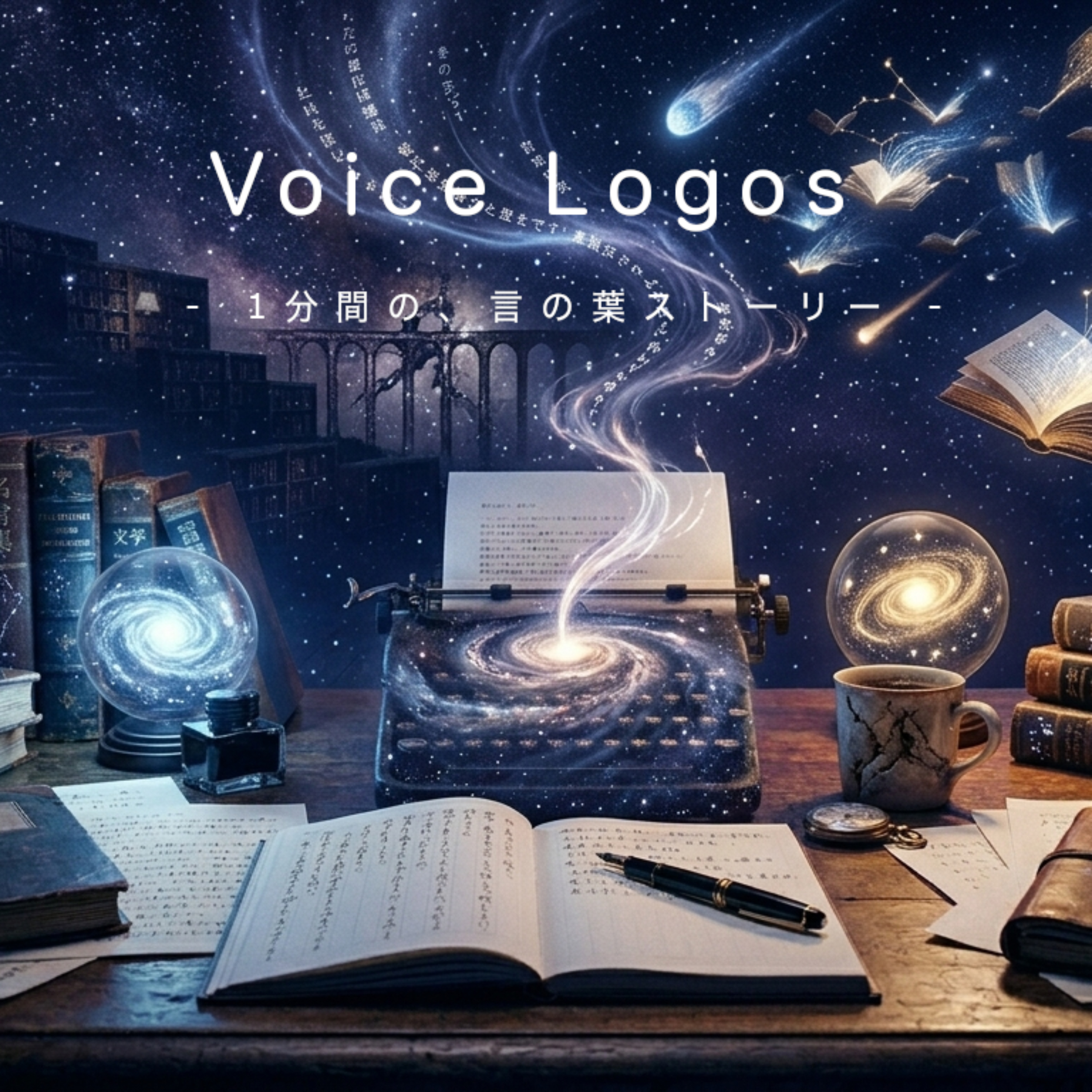 VOICE LOGOS - 1分間の、言の葉ストーリー - podcast artwork