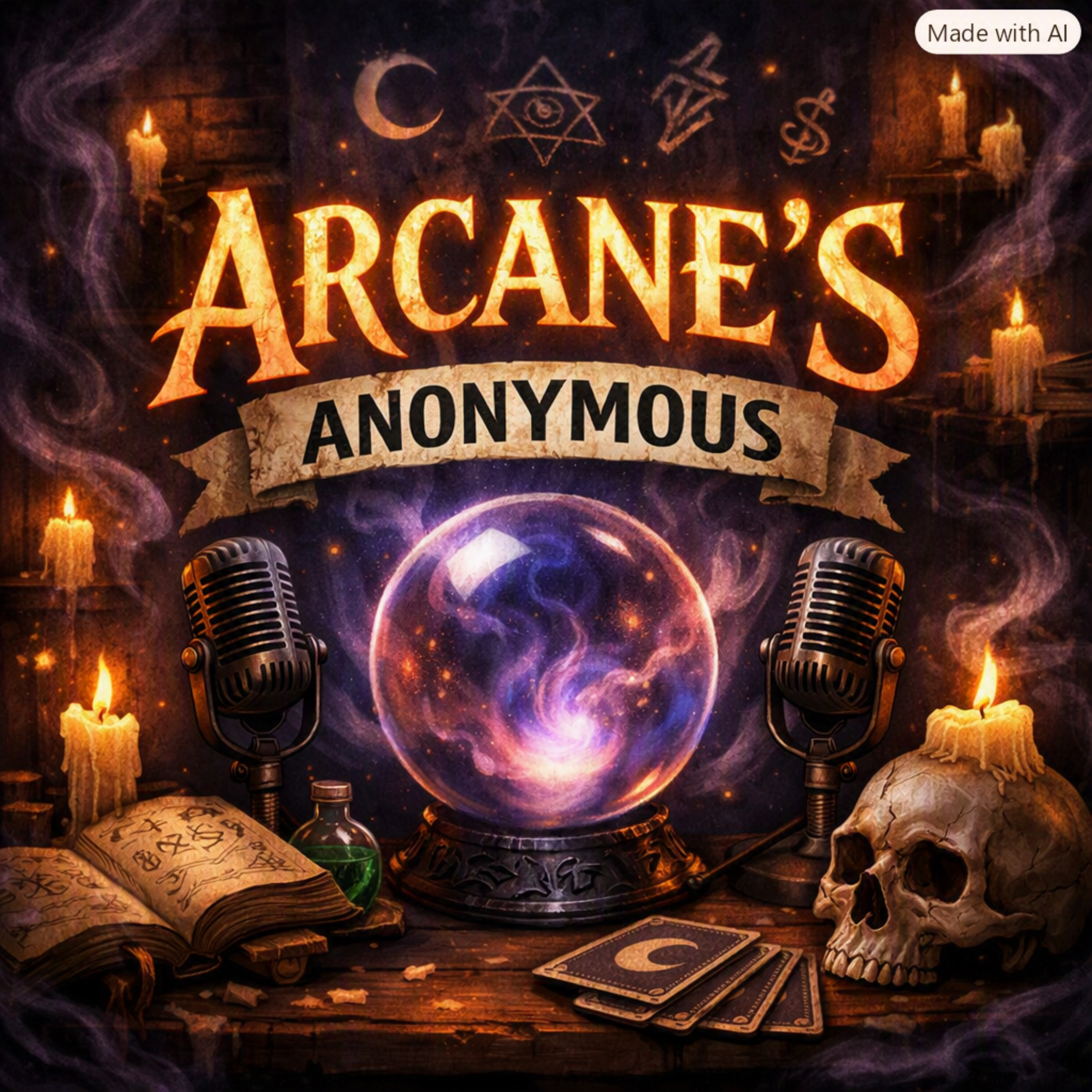 Arcanes Anonymous podcast artwork