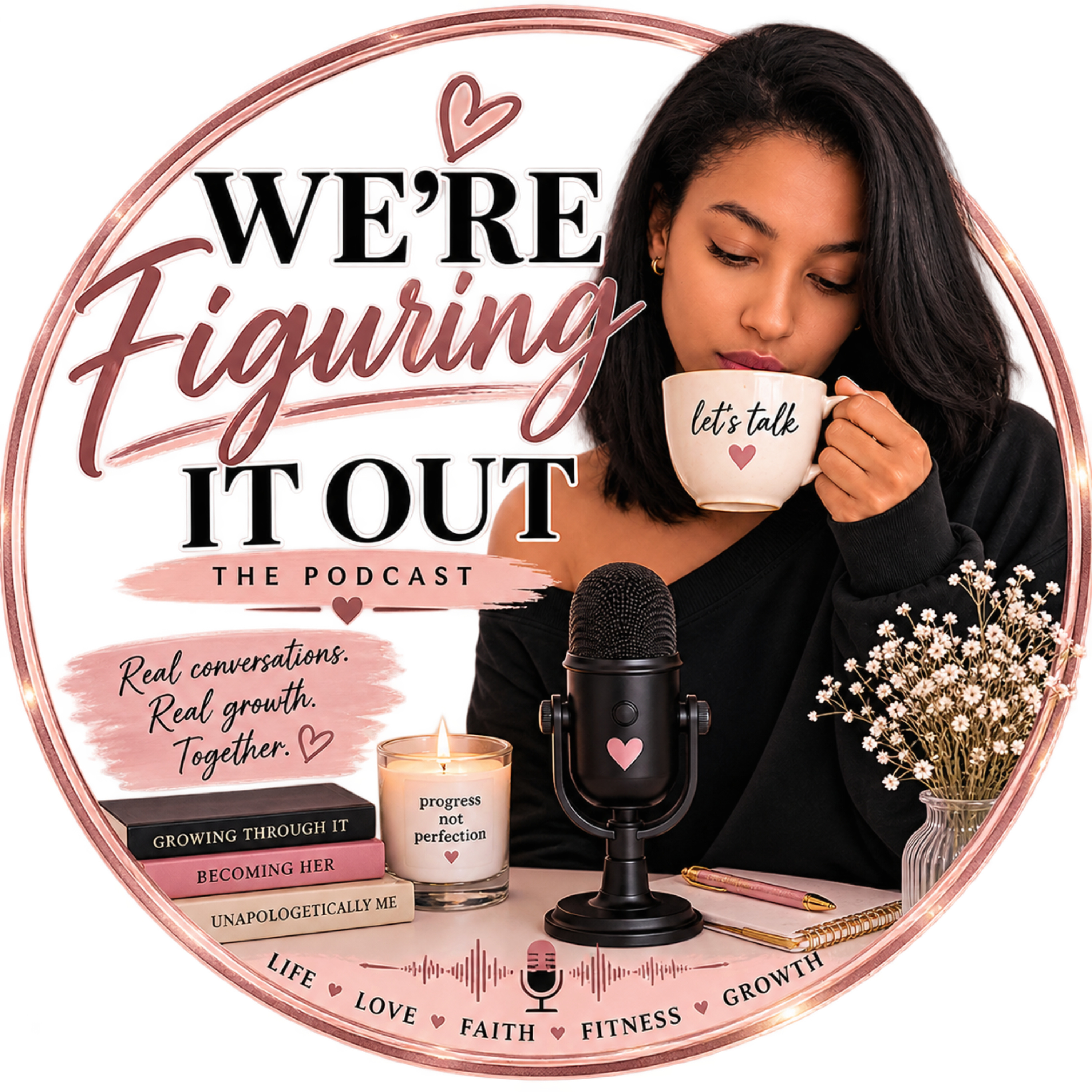 We're Figuring It Out podcast artwork