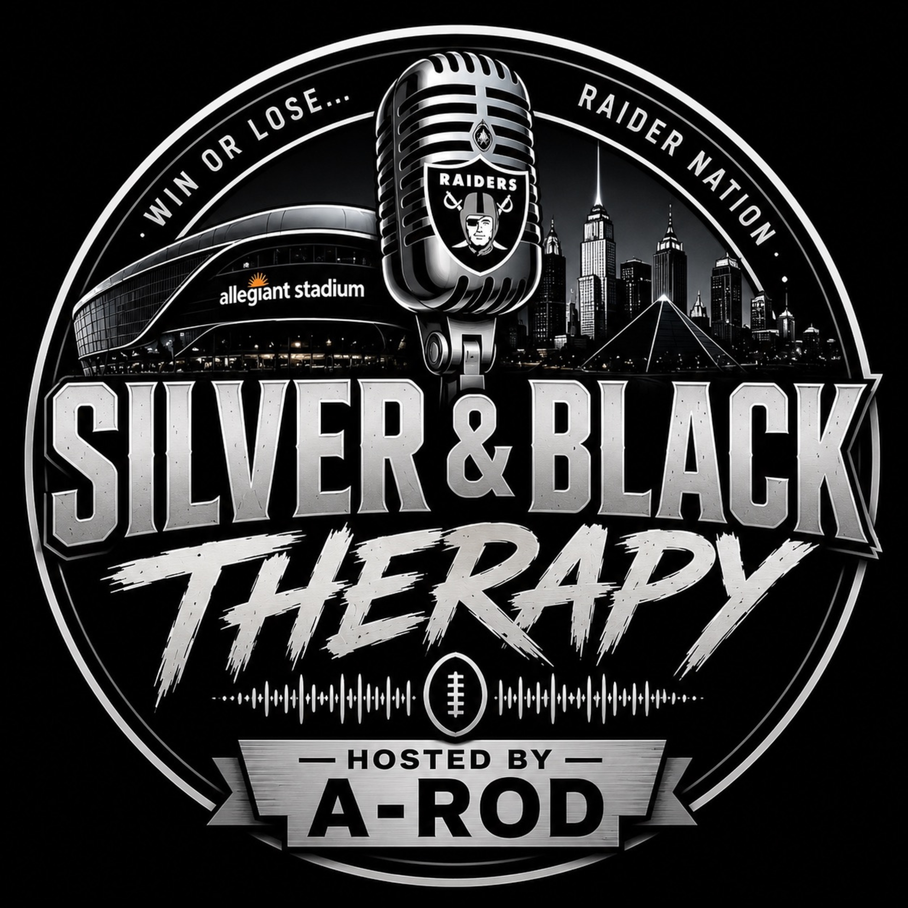 Silver and Black Therapy Show podcast artwork