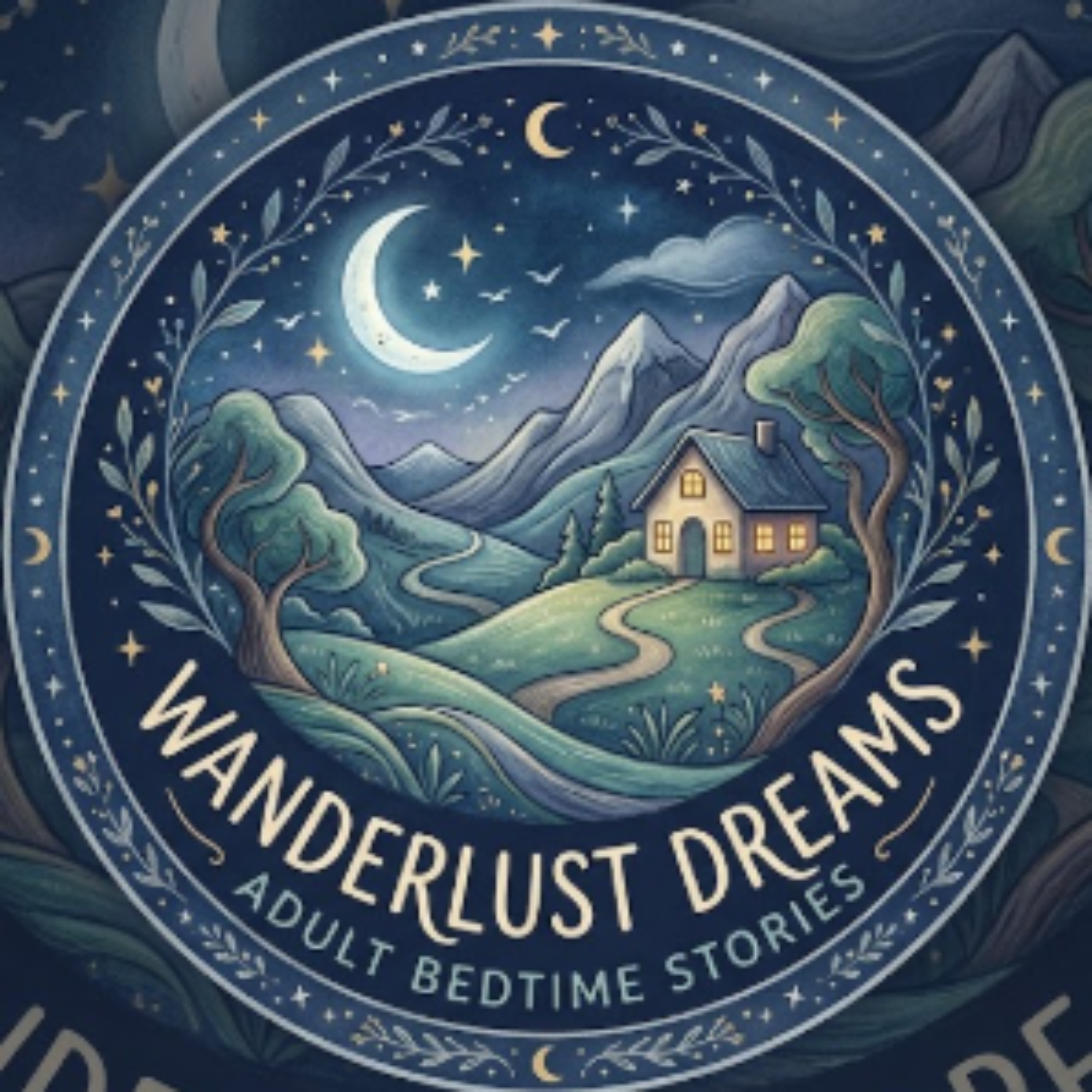 Wanderlust Dreams Adult Bedtime Stories podcast artwork