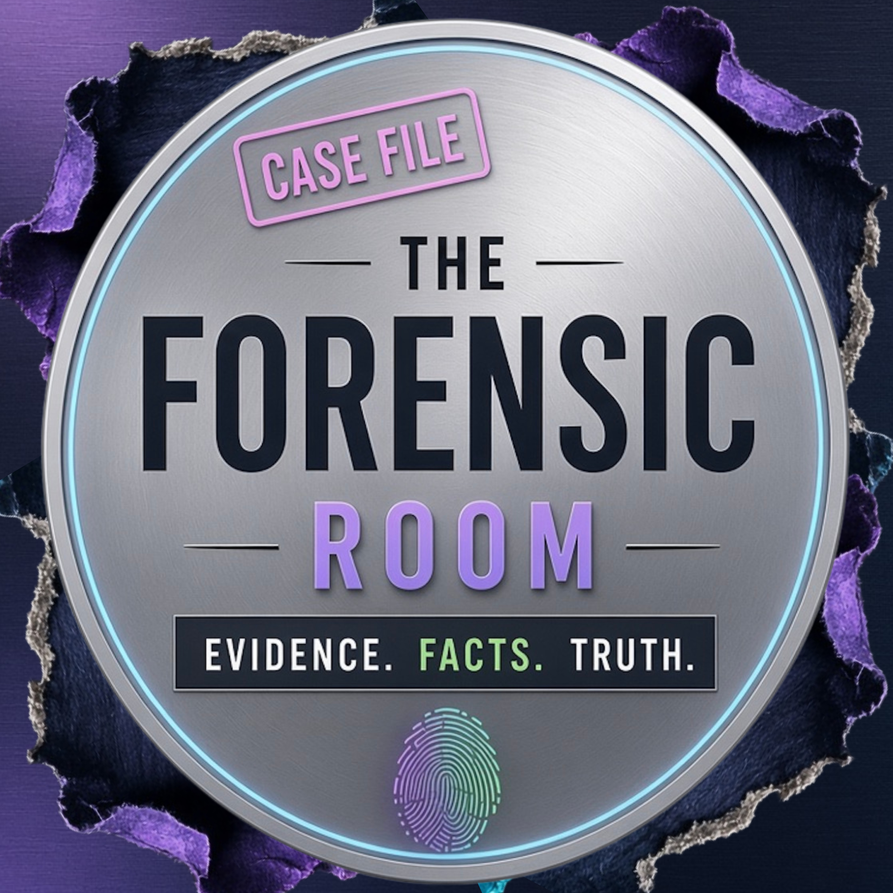 The Forensic Room podcast artwork