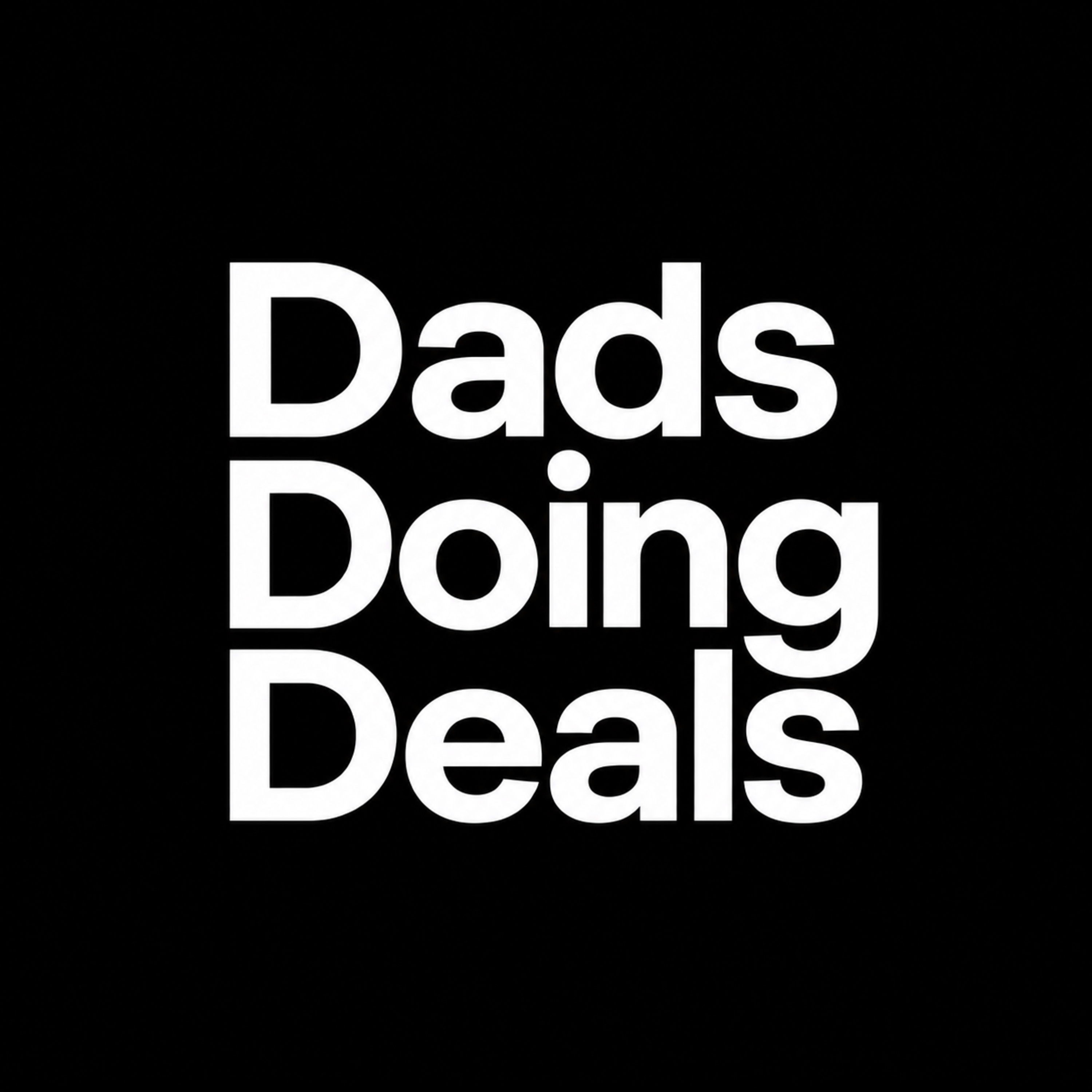 Dads doing deals podcast artwork