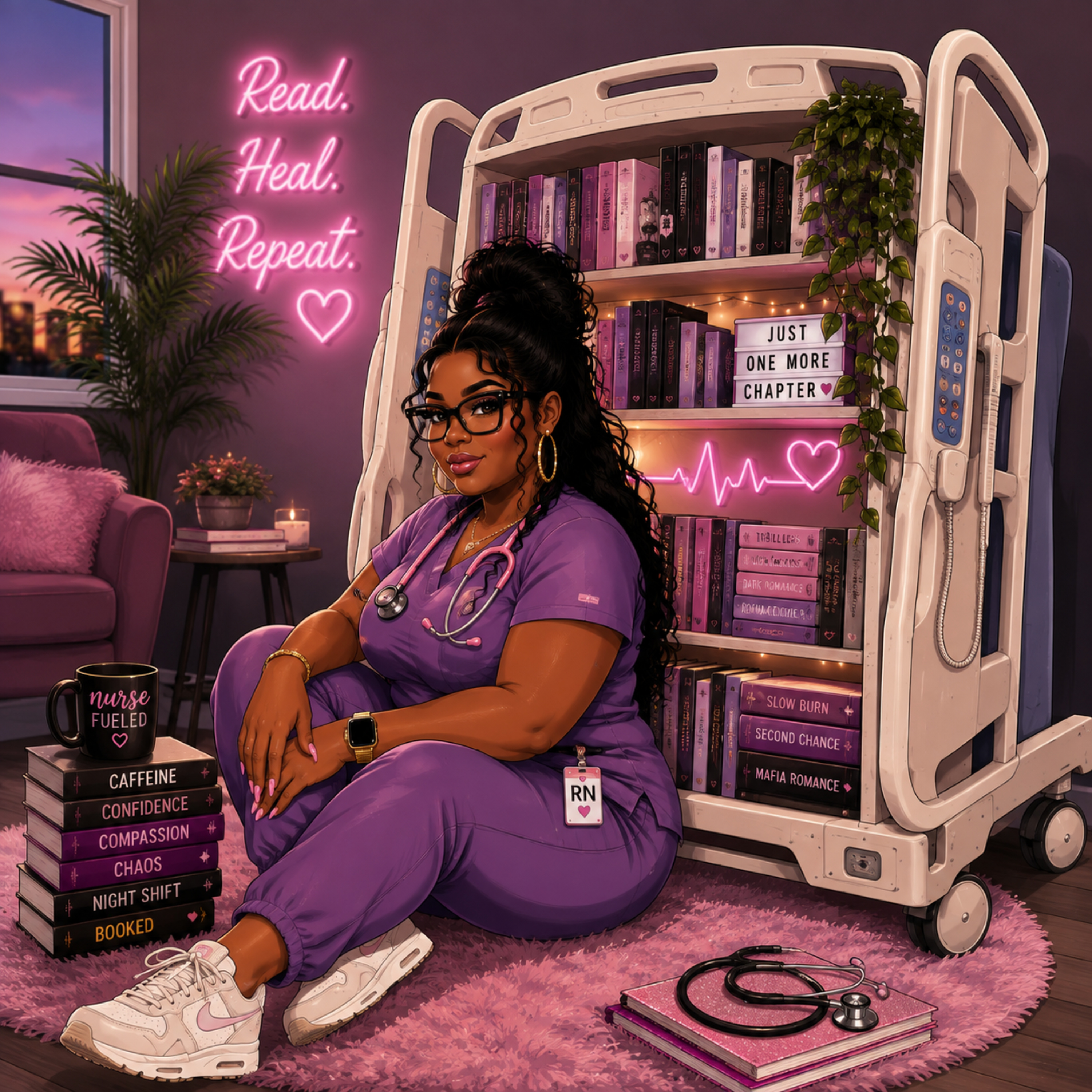 Bedside to Bookshelf podcast artwork