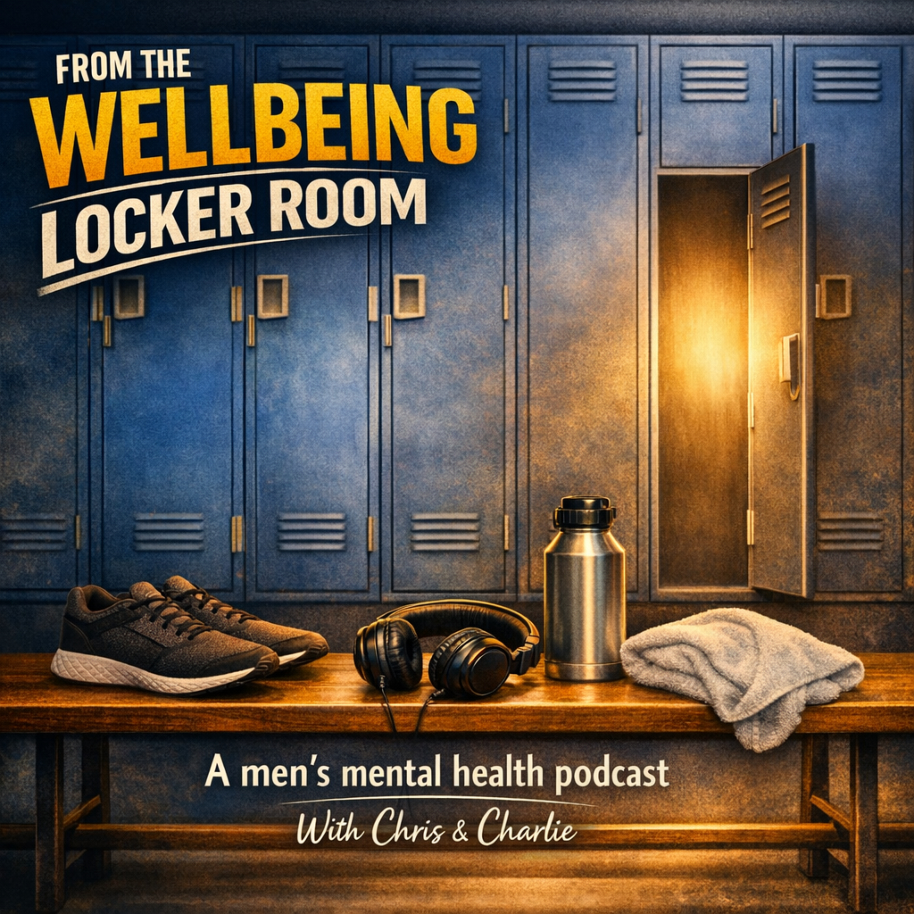 From the Wellbeing Locker Room podcast artwork