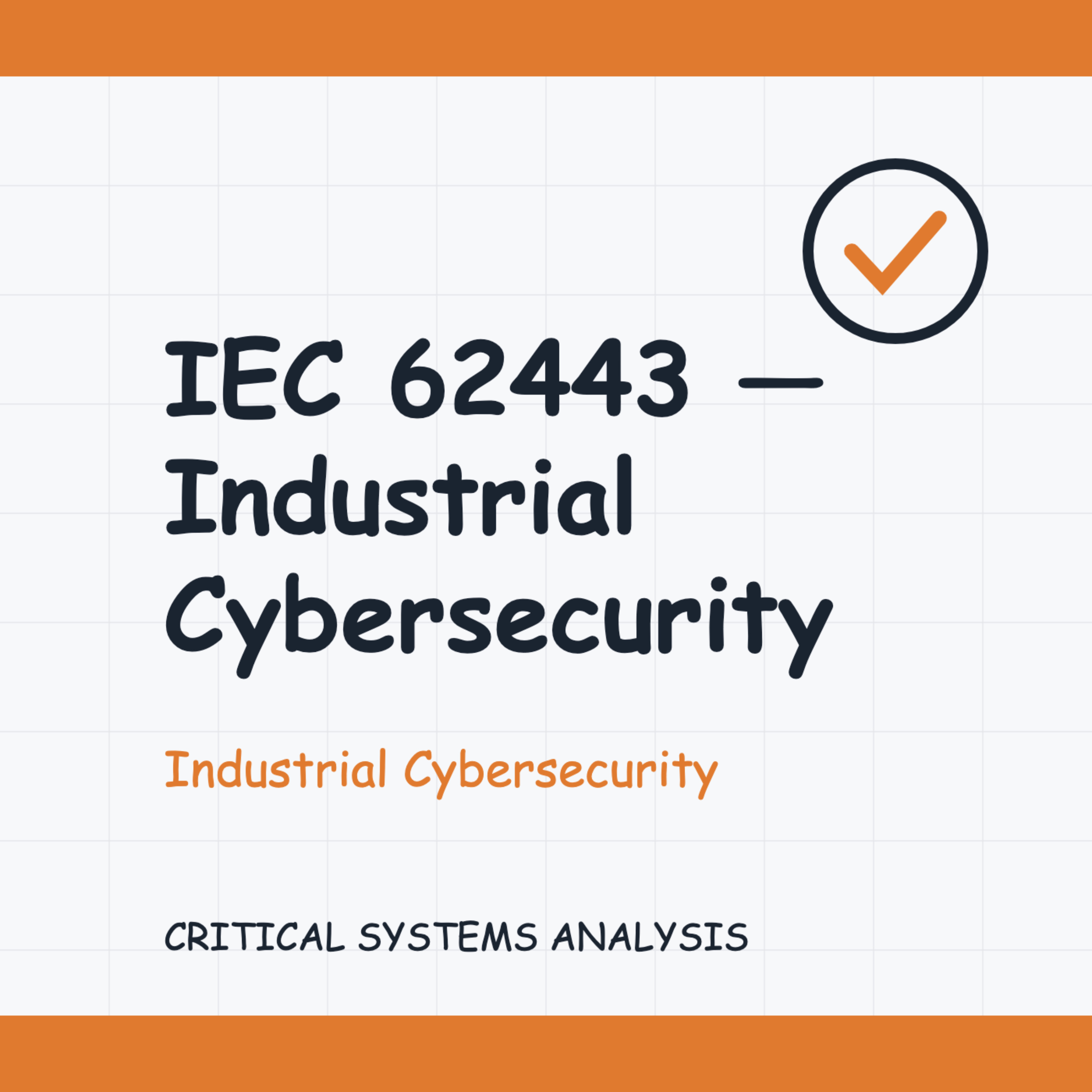 Logo of the podcast IEC 62443 â Industrial Cybersecurity Podcast IEC 62443 â Industrial Cybersecurity