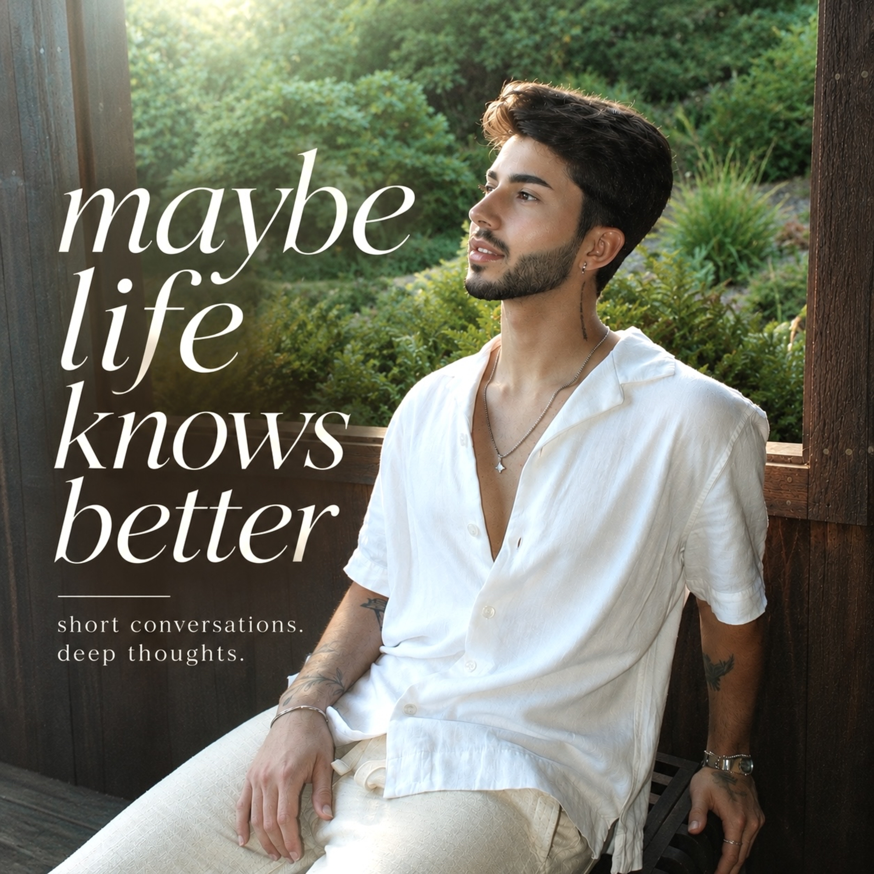 Maybe life knows better podcast artwork