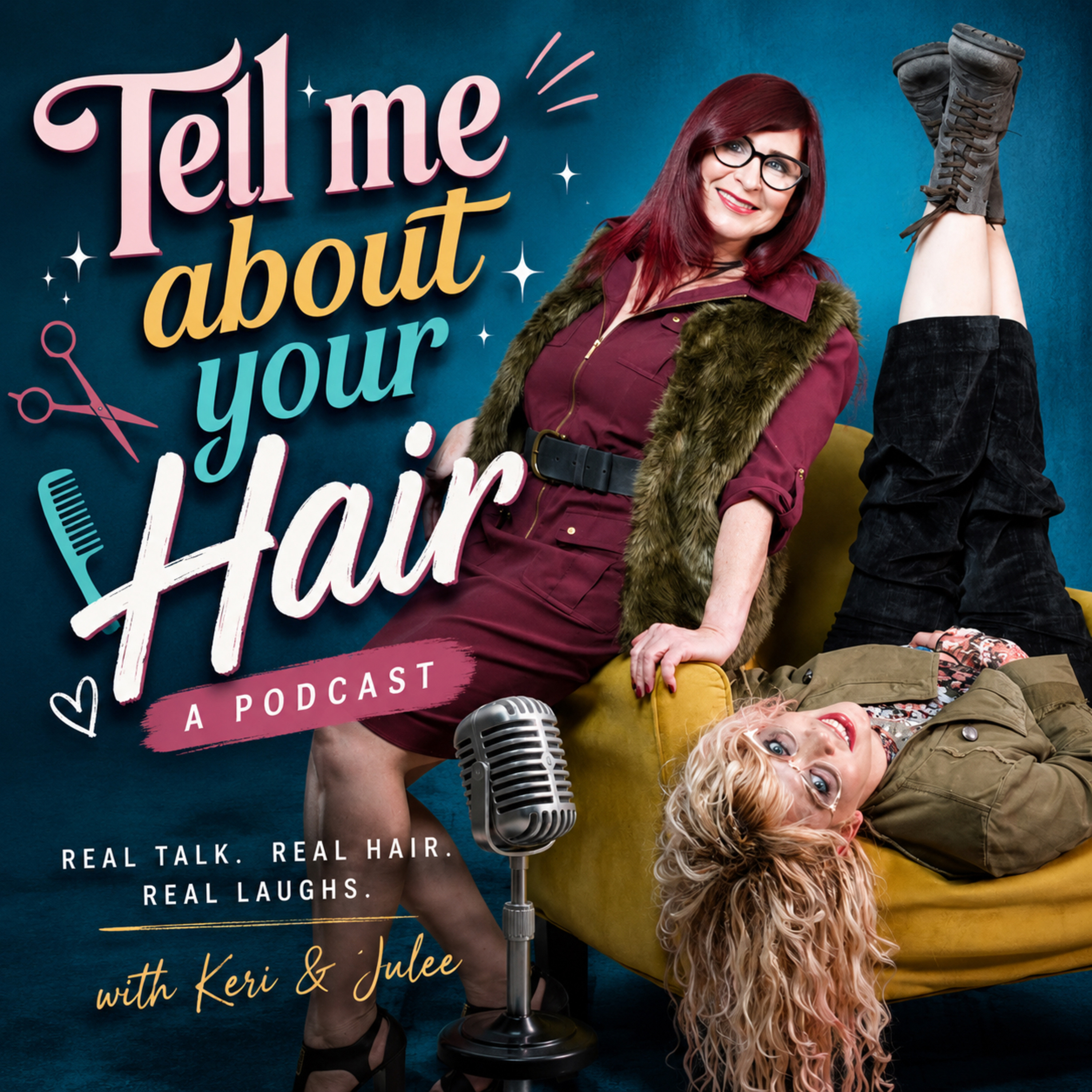 Logo of the podcast Tell Me About Your Hair Podcast Tell Me About Your Hair