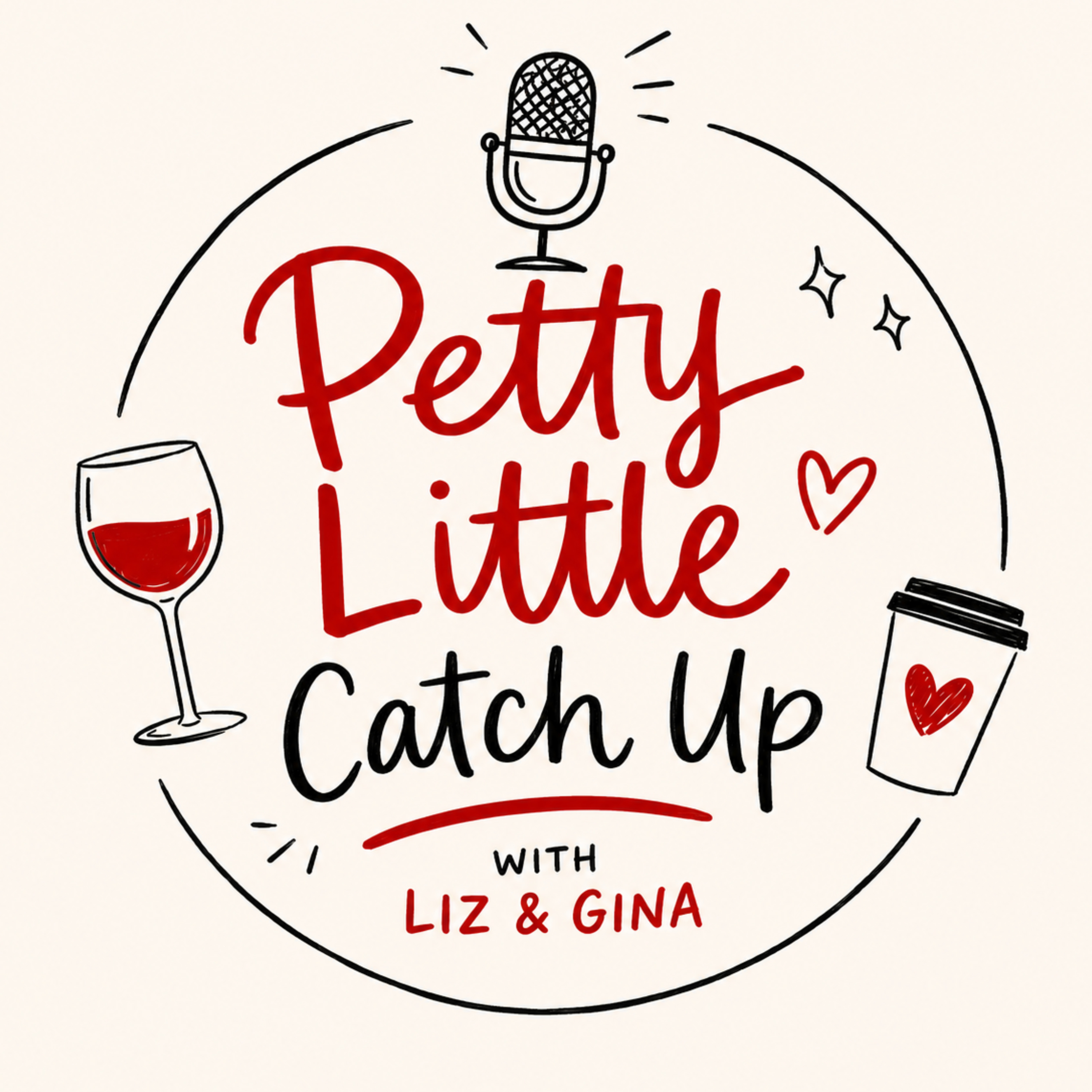Petty Little Catch Up podcast artwork