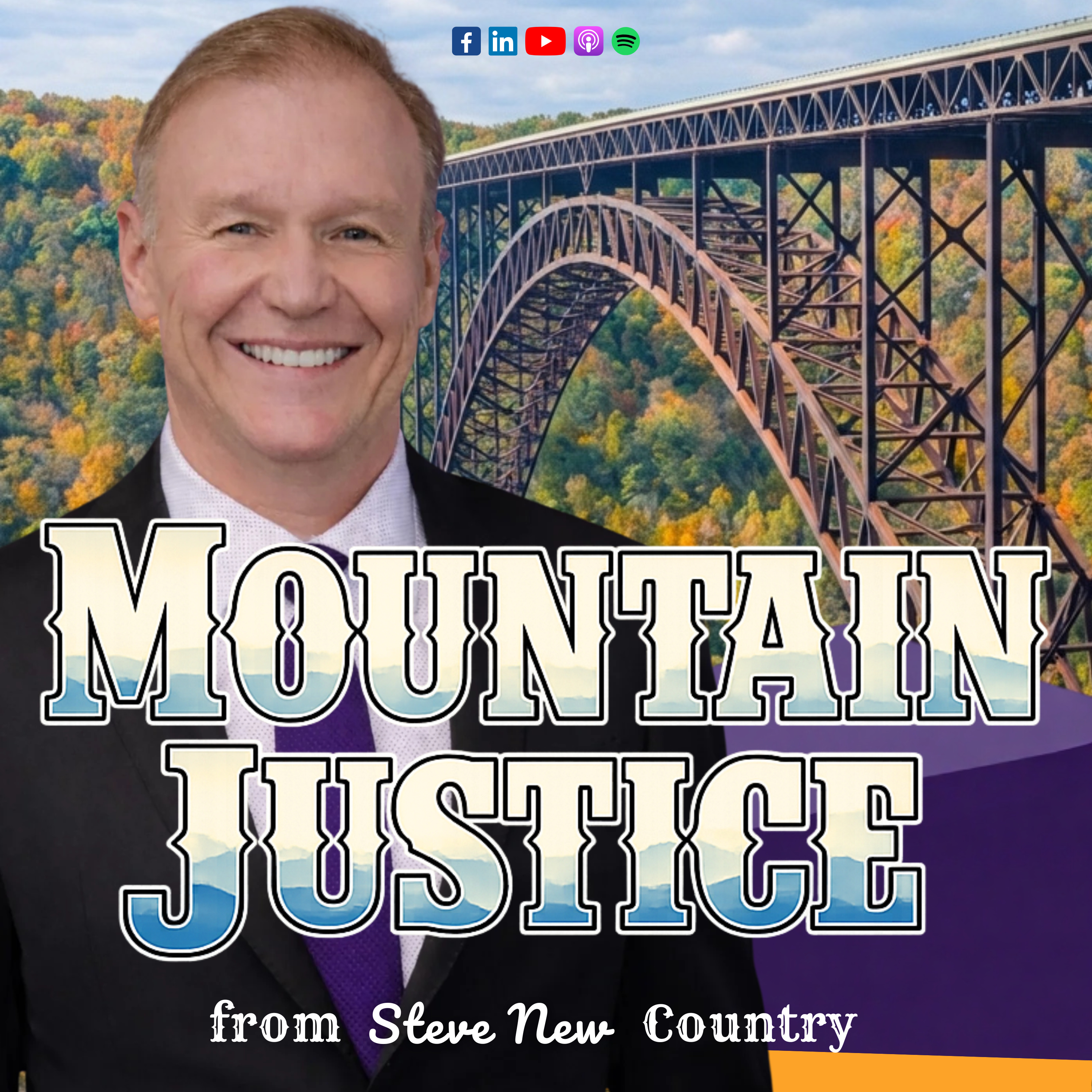 Mountain Justice by Steve New Country podcast artwork